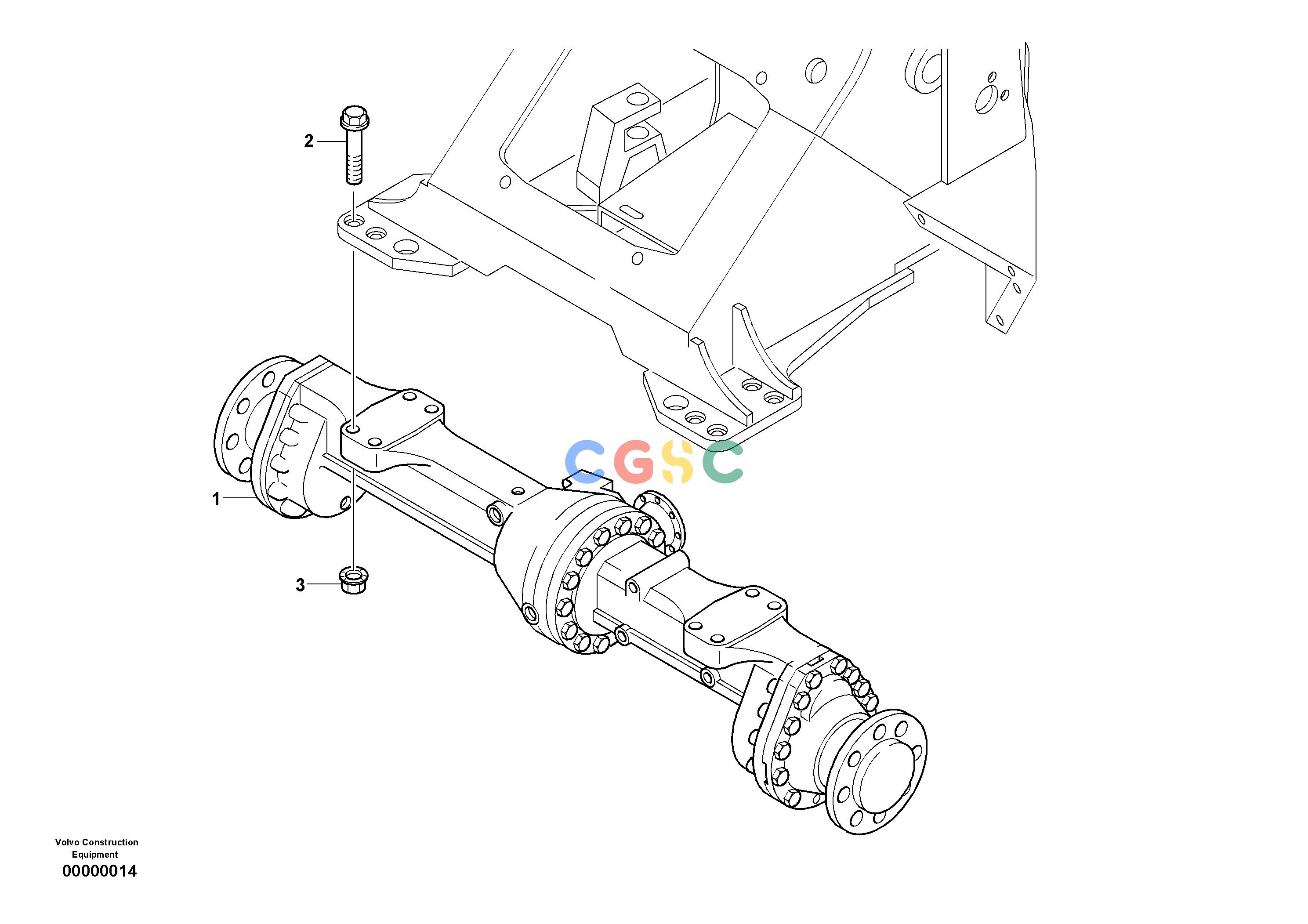 沃尔沃零件查询L32 Assembly - front axleTYPE 184 SER NO - 22001840001-NoneNoneNoneNoneAutodata Volvo online