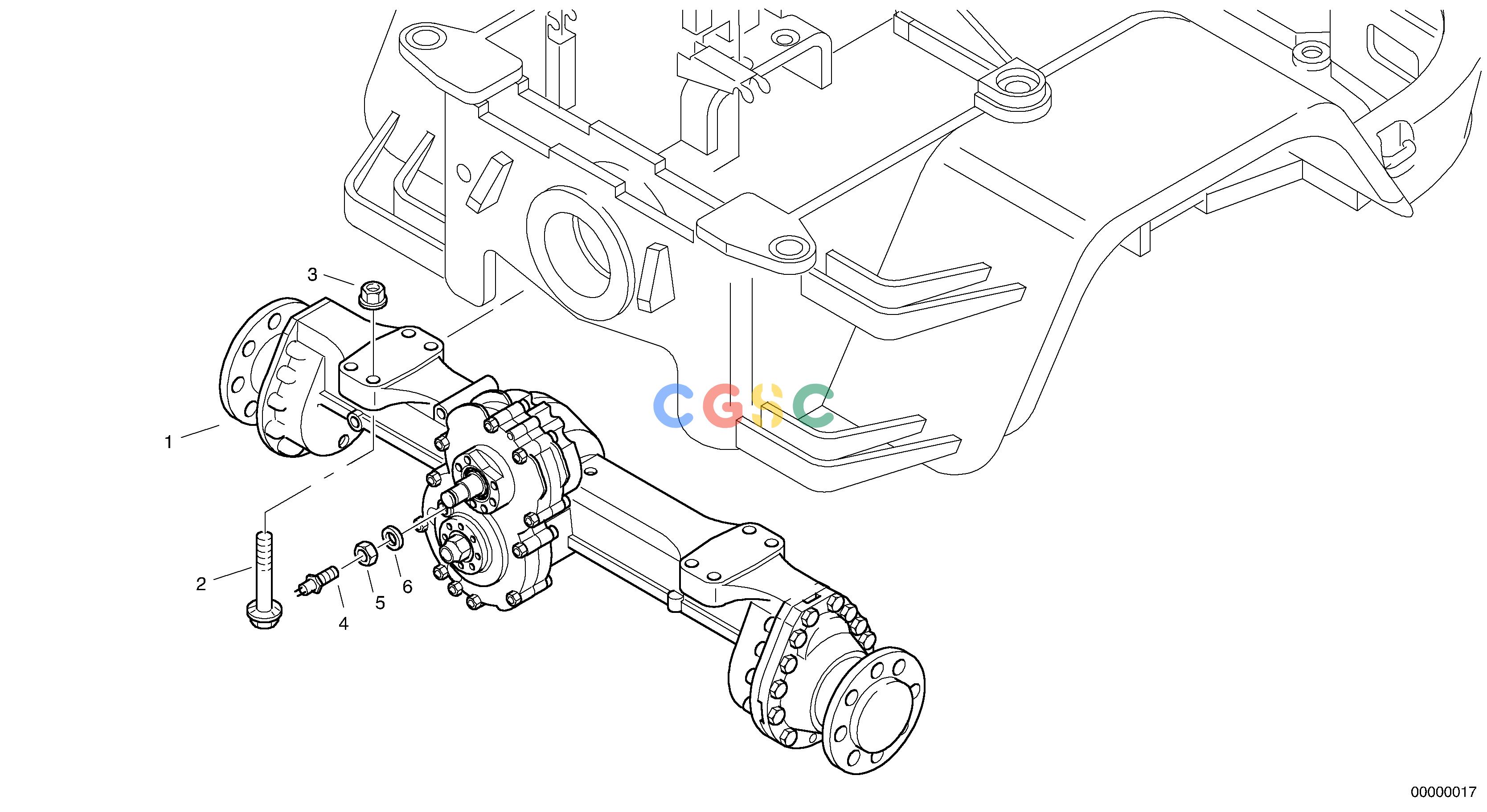 沃尔沃零件查询L32 Assembly - rear axleTYPE 184 SER NO - 22001840001-NoneNoneNoneNoneAutodata Volvo online