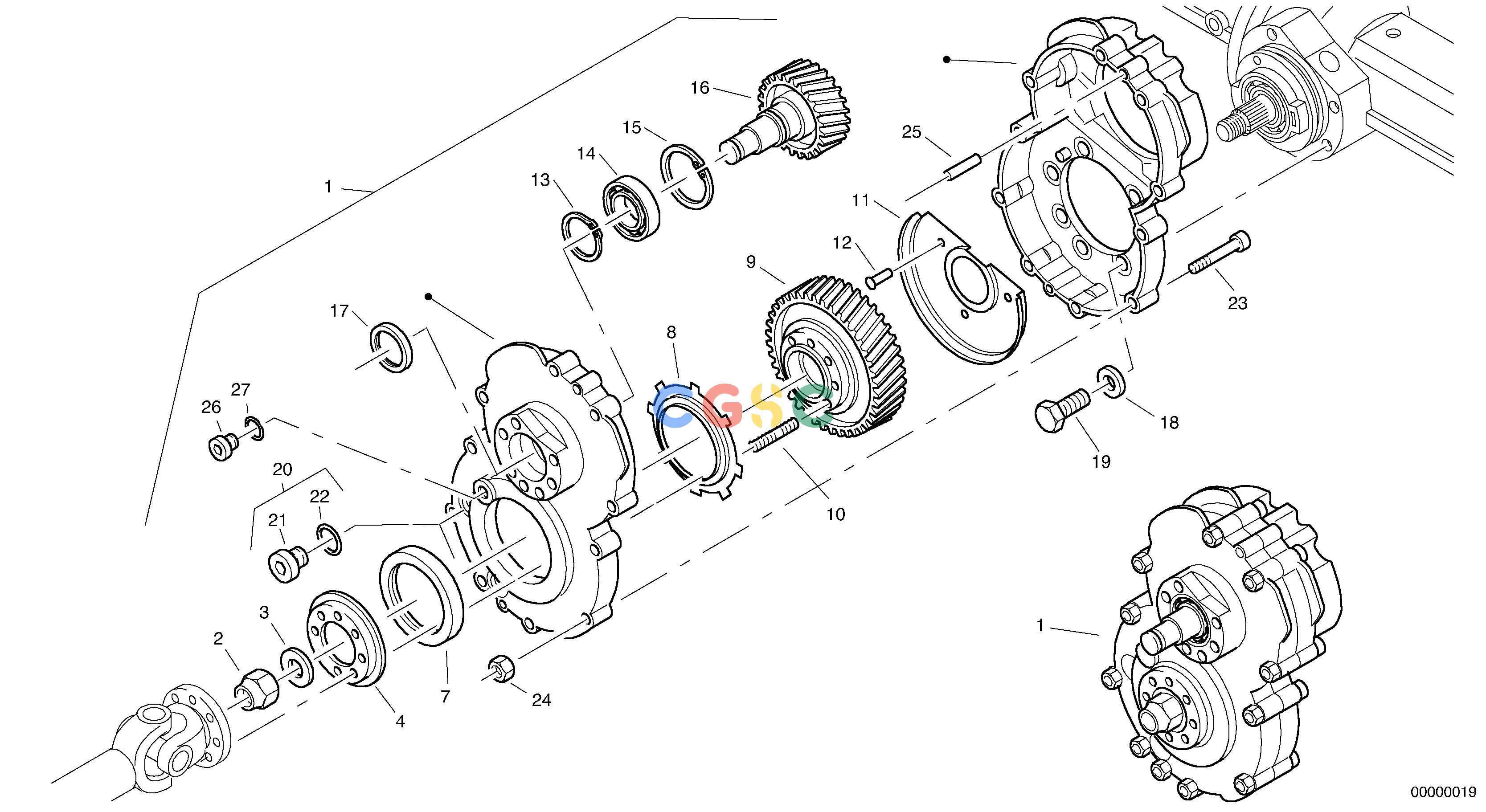 沃尔沃零件查询L32 Gearbox assyTYPE 184 SER NO - 22001840001-NoneNoneNoneNoneAutodata Volvo online