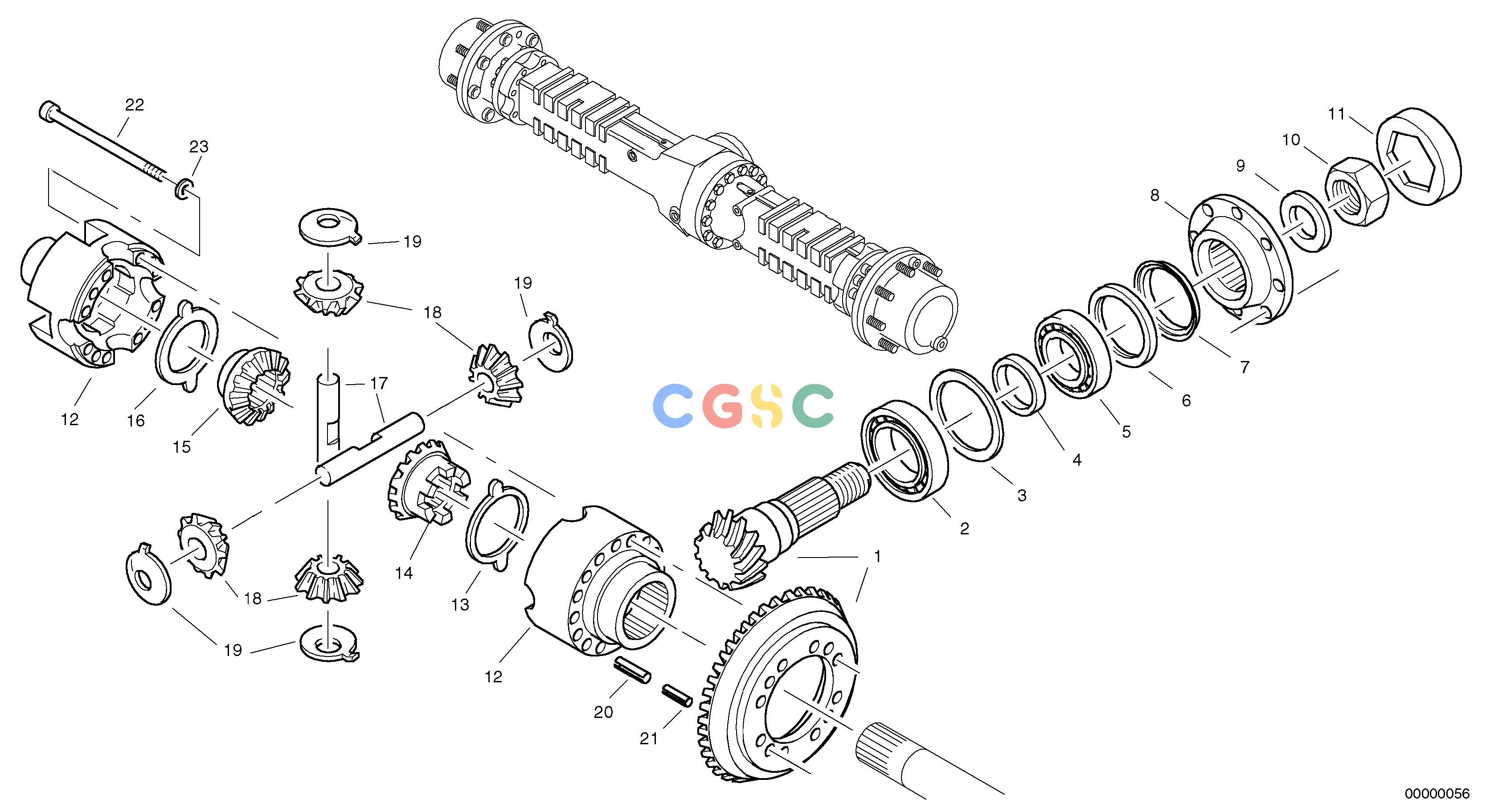 沃尔沃零件查询L40 Differential - front axleTYPE 191, 192 SER NO - 10001910001-1920001NoneNoneNoneAutodata Volvo online