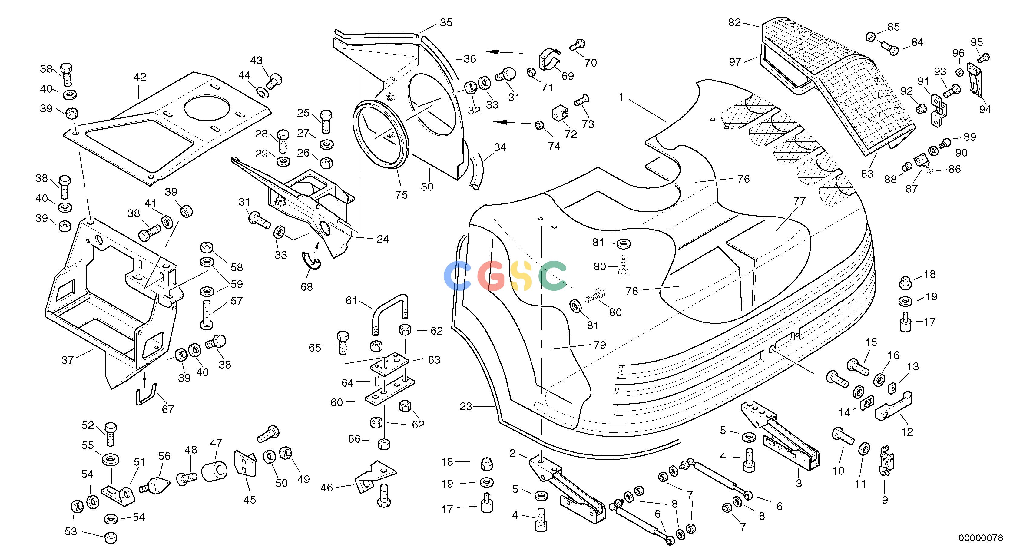 沃尔沃零件查询L32 Engine hoodTYPE 184 SER NO - 22001840001-NoneNoneNoneNoneAutodata Volvo online