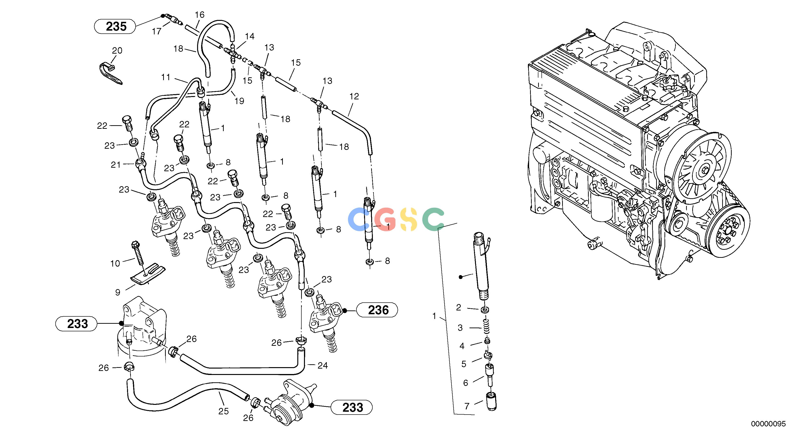 沃尔沃零件查询L35 Injection pipes, Injection valveTYPE 186, 188, 189 SER NO - 22001860001-1880001NoneNoneNoneAutodata Volvo online