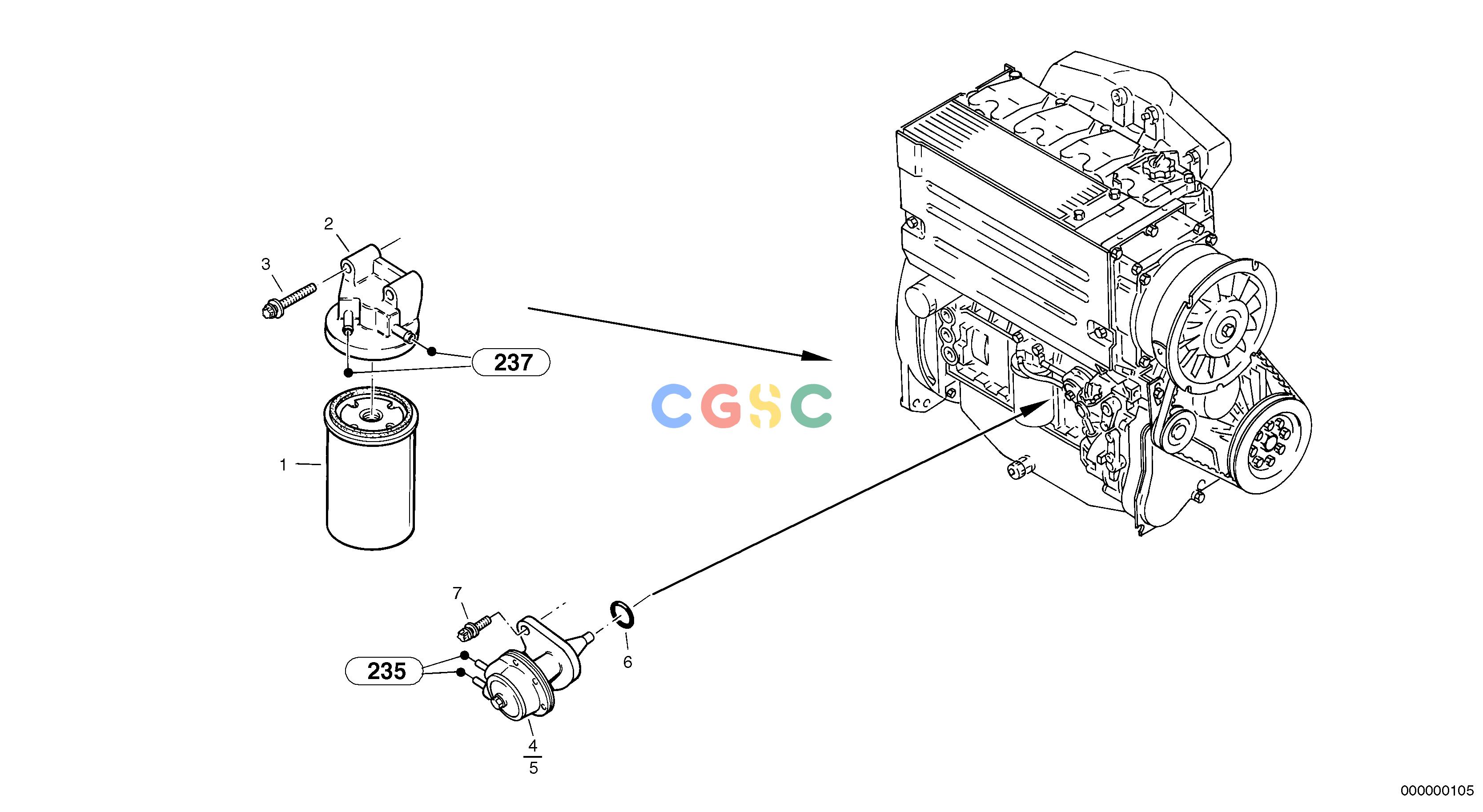 沃尔沃零件查询L30B Fuel filter - Feed pumpS/N - 1803869/1812999/ 18229991802201--1812201-NoneNoneNoneAutodata Volvo online