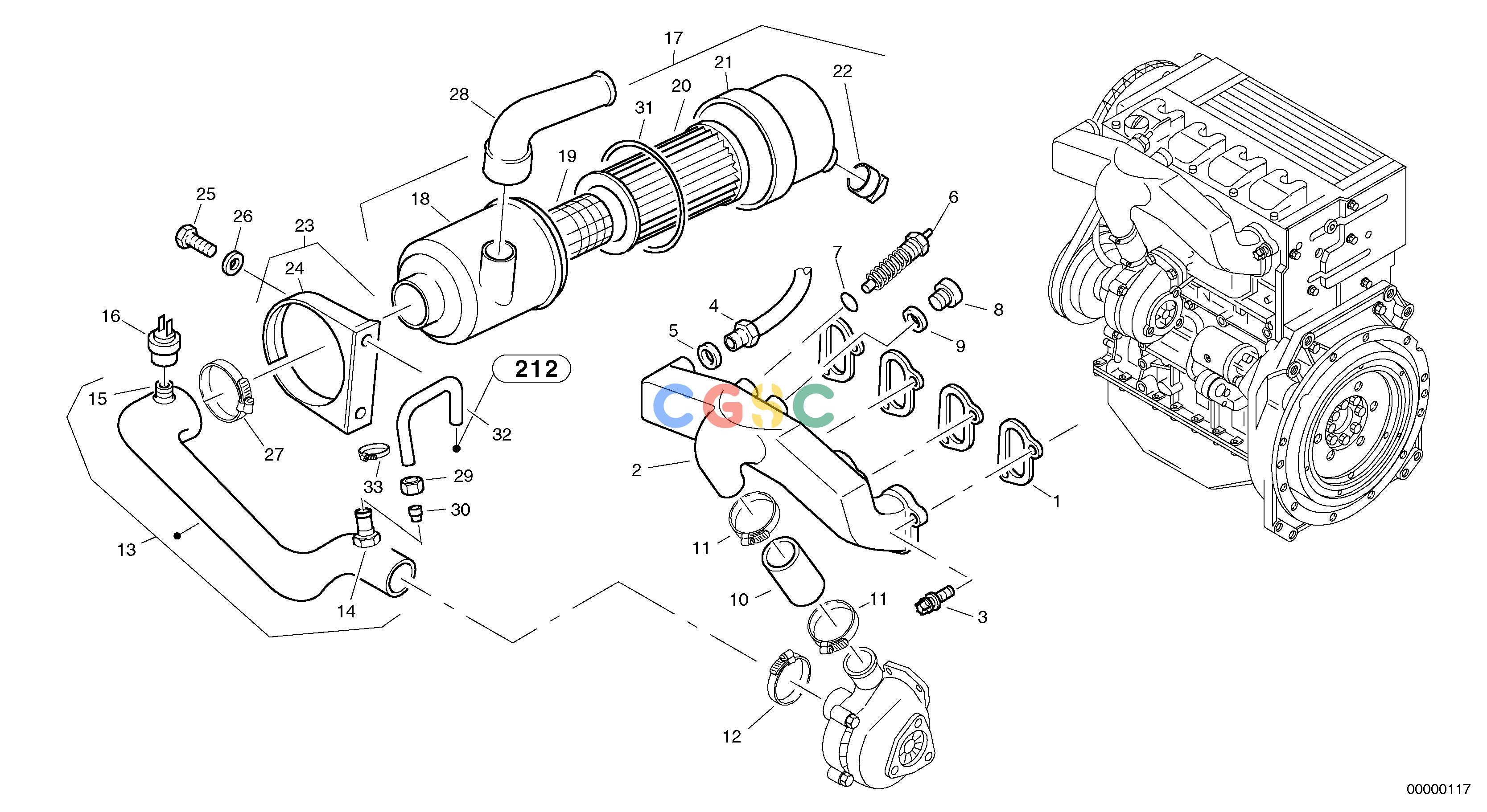 沃尔沃零件查询L35 Suction system, filterTYPE 186, 188, 189 SER NO - 22001860001-1880001NoneNoneNoneAutodata Volvo online