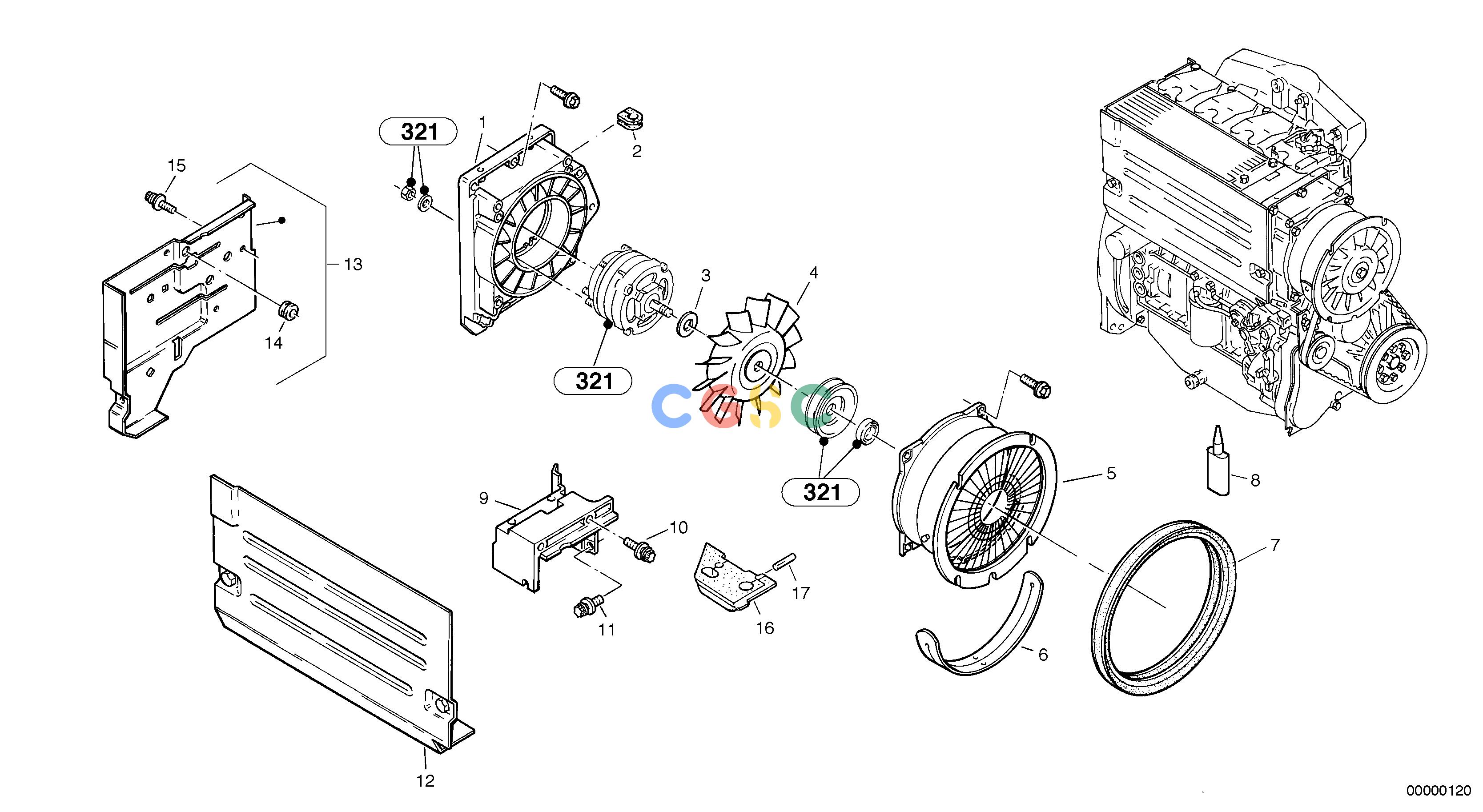 沃尔沃零件查询L35 Fan, Blower casingTYPE 186, 188, 189 SER NO - 22001860001-1880001NoneNoneNoneAutodata Volvo online