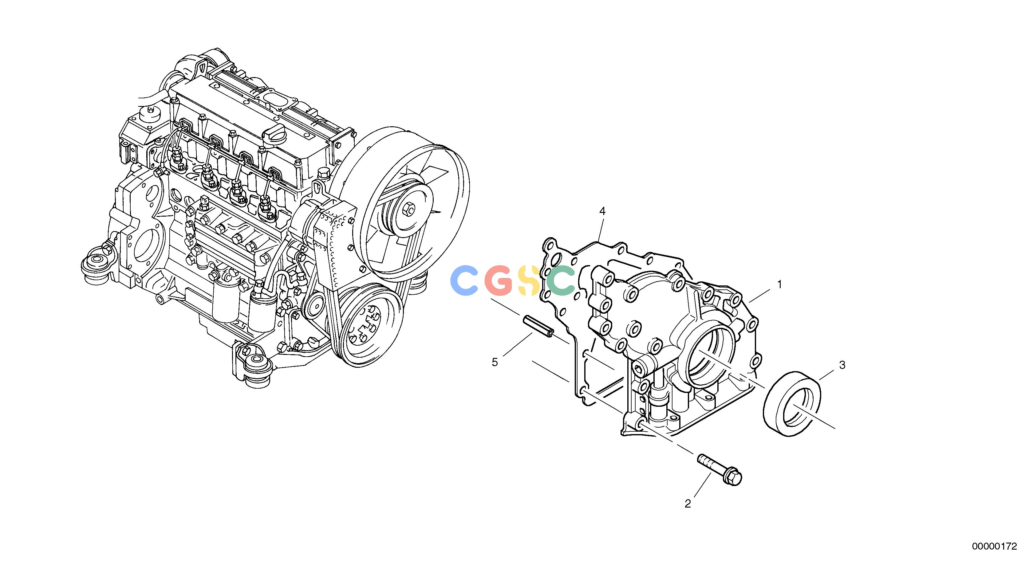 沃尔沃零件查询L40 Timing gear housing (front cover with oil pump)TYPE 191, 192 SER NO - 10001910001-1920001NoneNoneNoneAutodata Volvo online