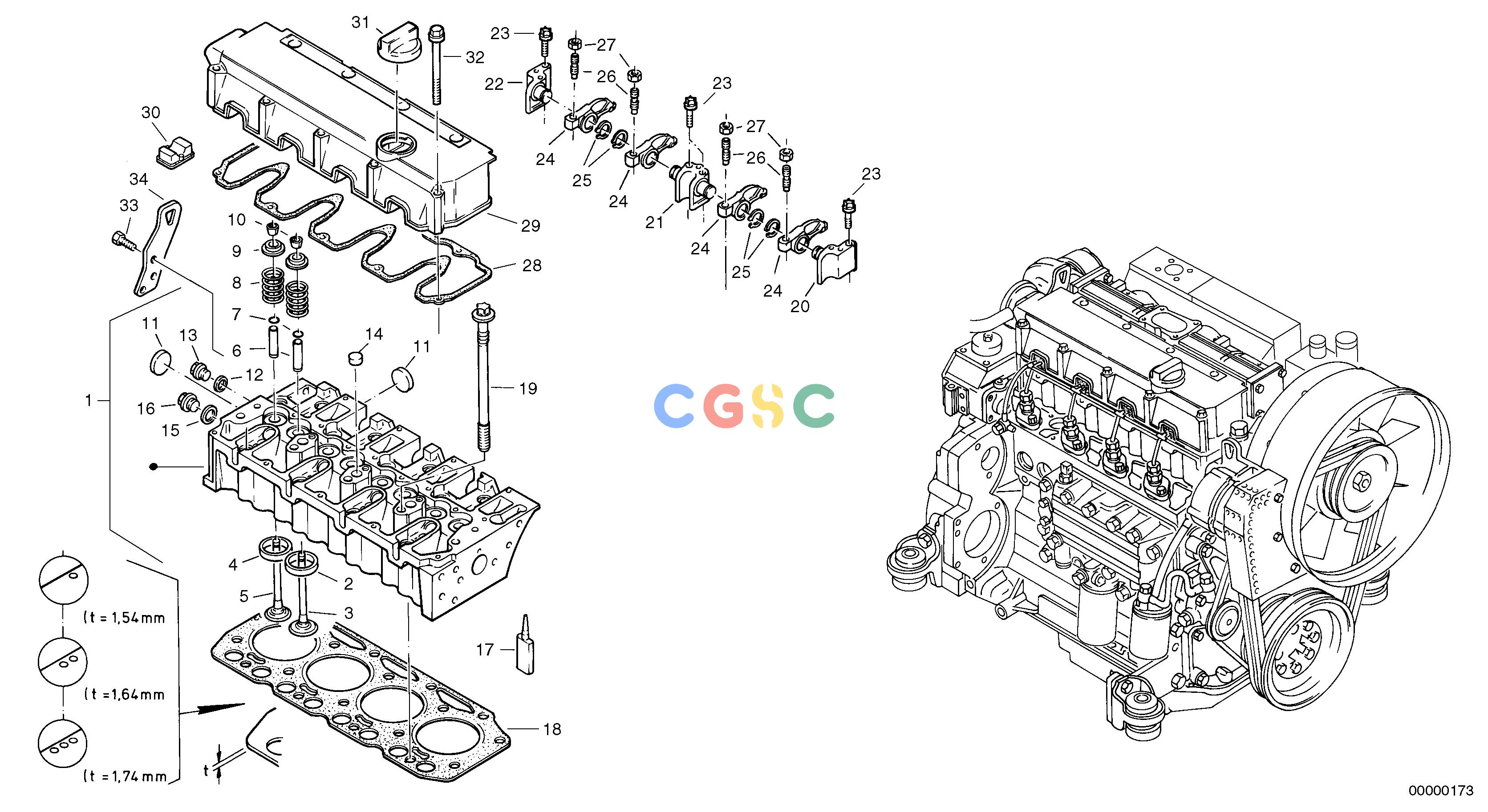 沃尔沃零件查询L40 Cylinder head, timing gearsTYPE 191, 192 SER NO - 10001910001-1920001NoneNoneNoneAutodata Volvo online