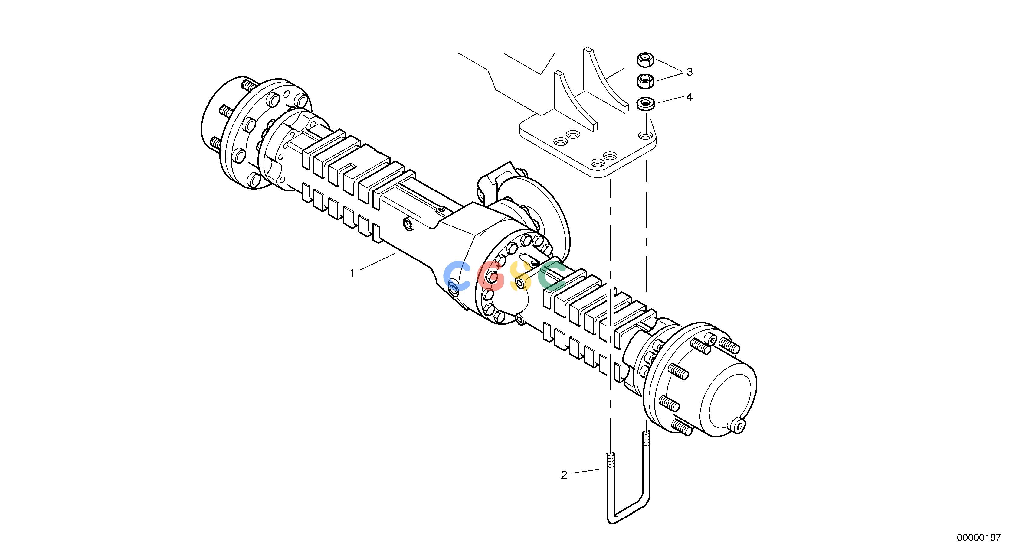 沃尔沃零件查询L40 Assembly - front axleTYPE 191, 192 SER NO - 10001910001-1920001NoneNoneNoneAutodata Volvo online