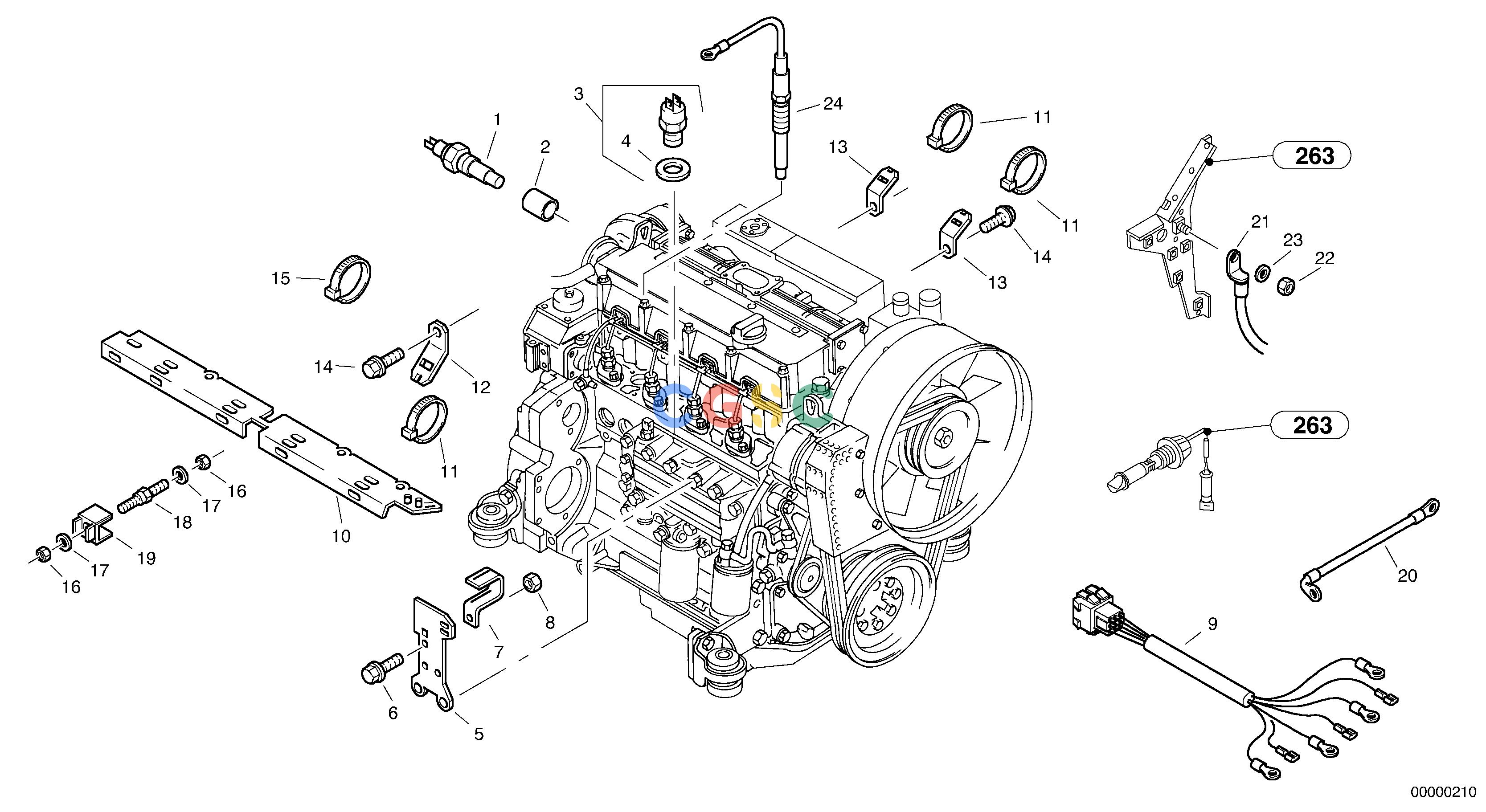 沃尔沃零件查询L40 Electric - EngineTYPE 191, 192 SER NO - 10001910001-1920001NoneNoneNoneAutodata Volvo online