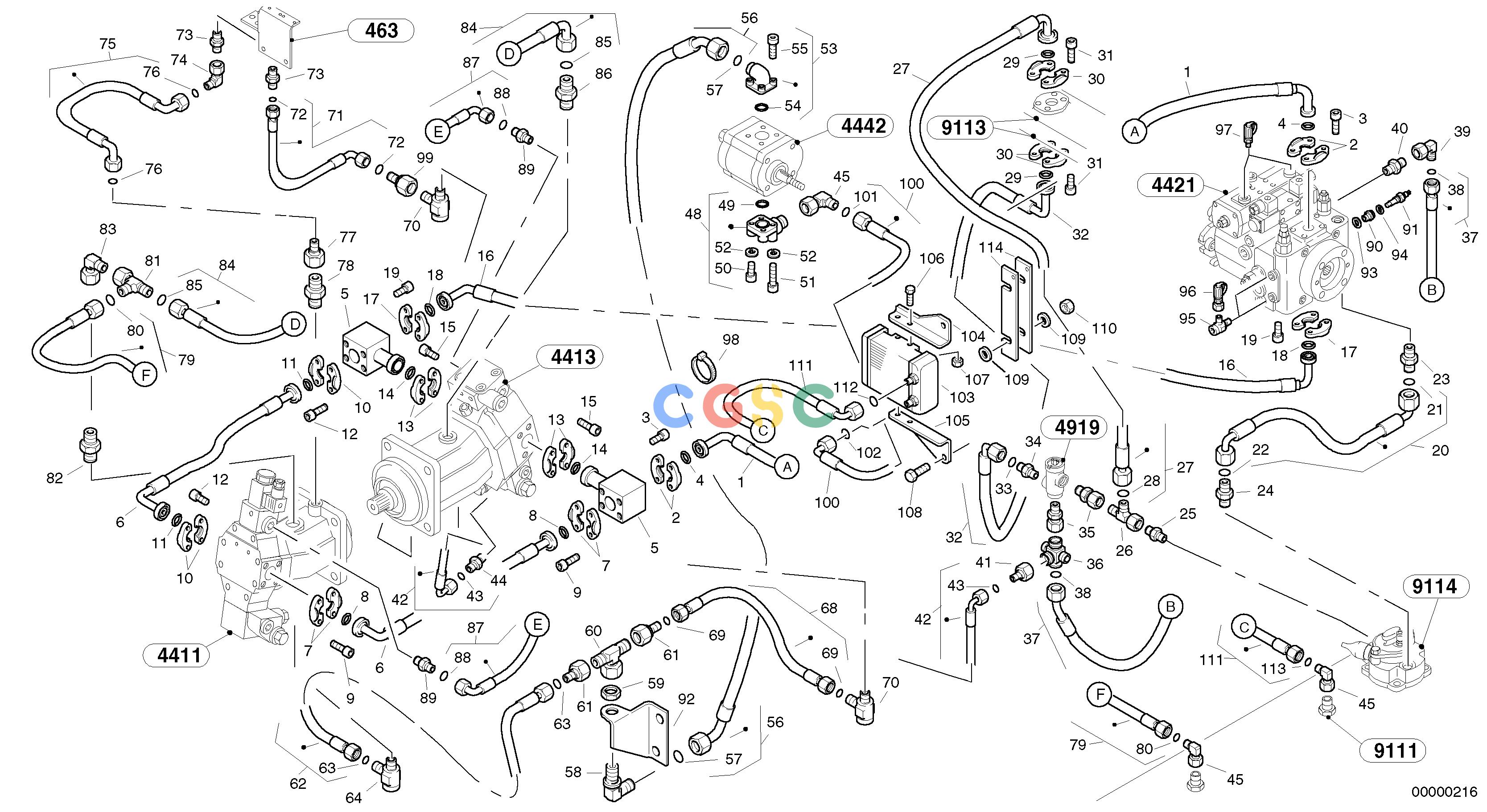 沃尔沃零件查询L40 Lines - hydrostatic driveTYPE 191, 192 SER NO - 10001910001-NoneNoneNoneNoneAutodata Volvo online