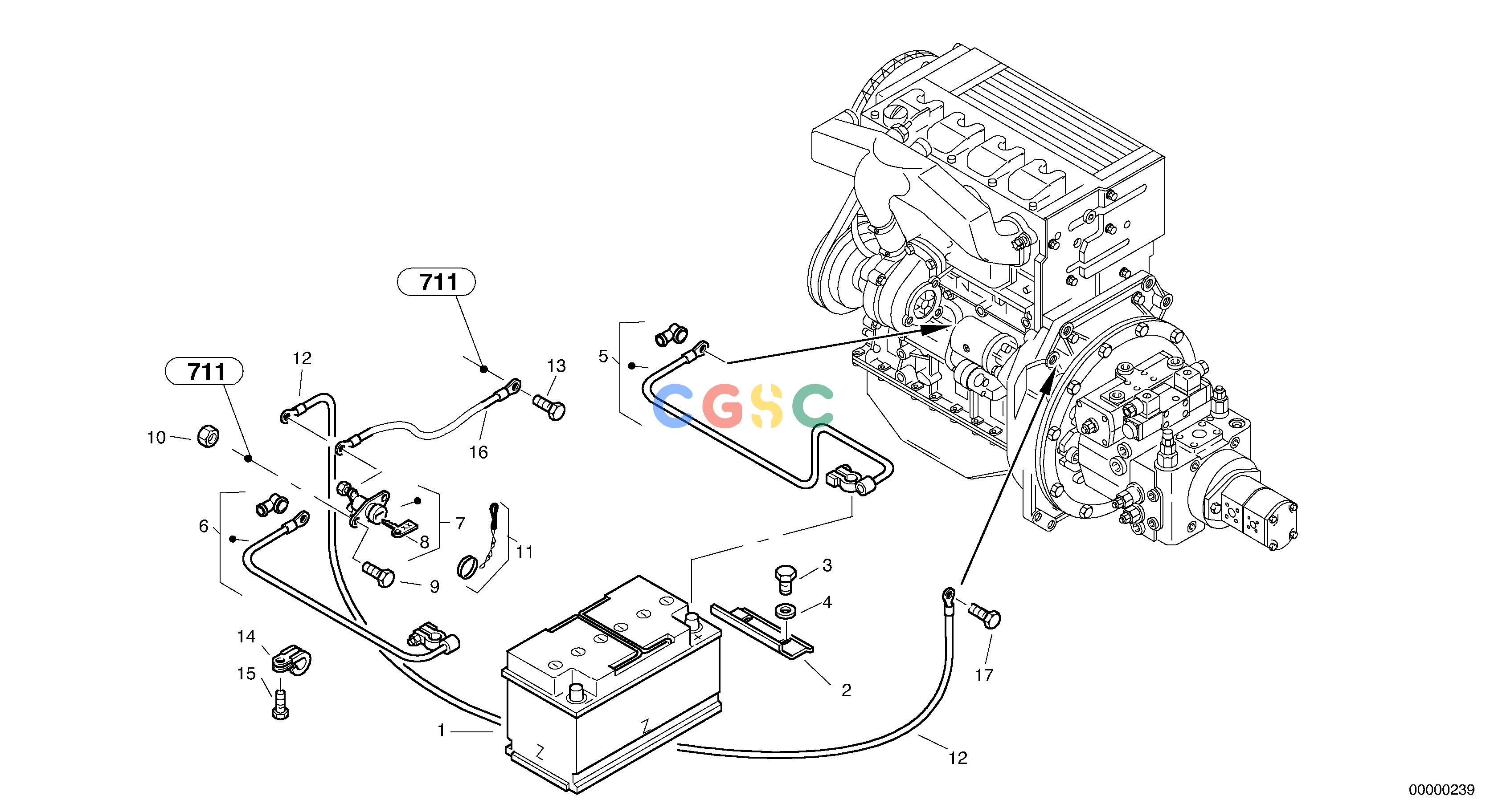 沃尔沃零件查询L32 Battery - Relay-groupTYPE 184 SER NO - 22001840001-NoneNoneNoneNoneAutodata Volvo online