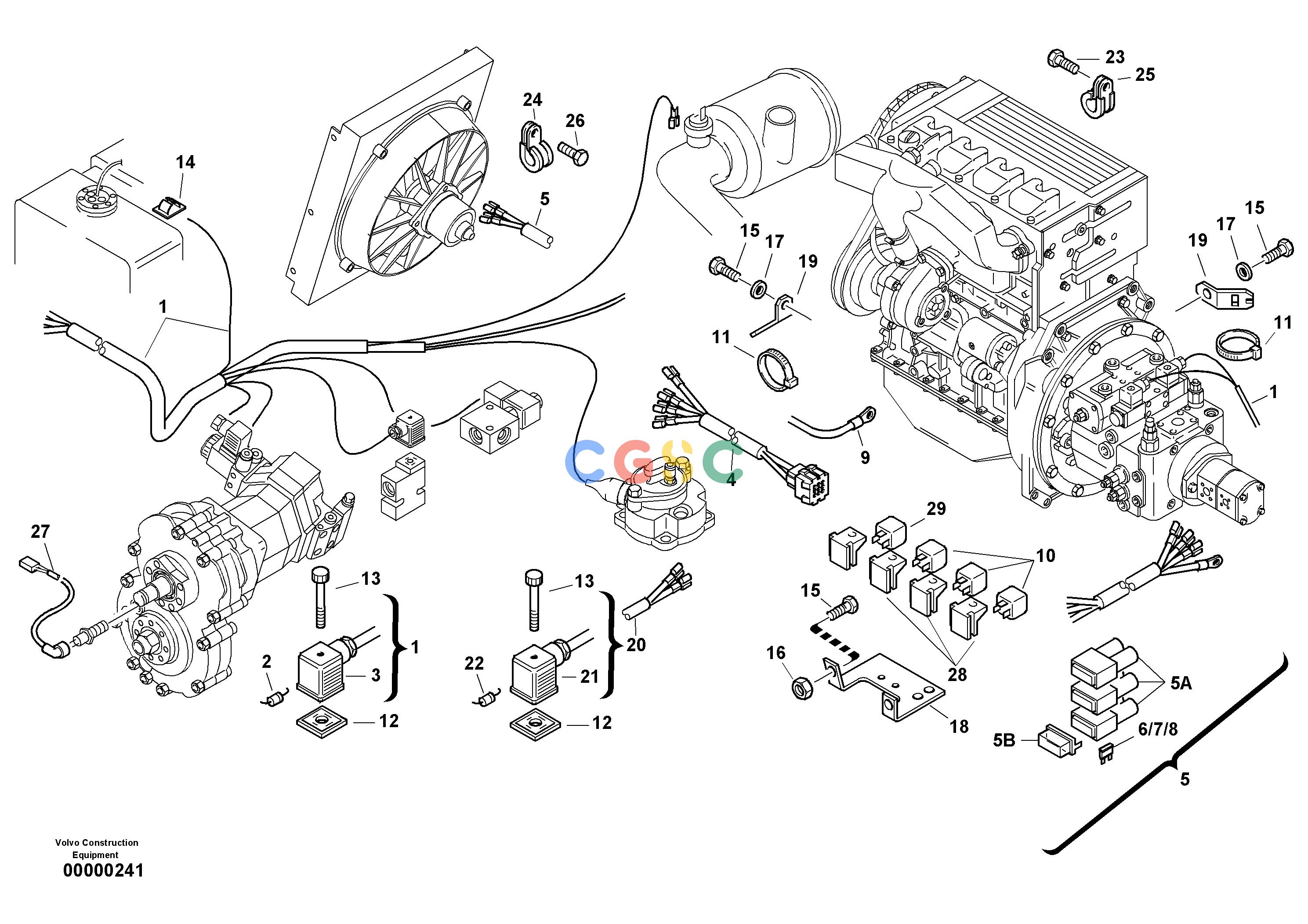 沃尔沃零件查询L32 Electric installationTYPE 184 SER NO - 22001840001-NoneNoneNoneNoneAutodata Volvo online