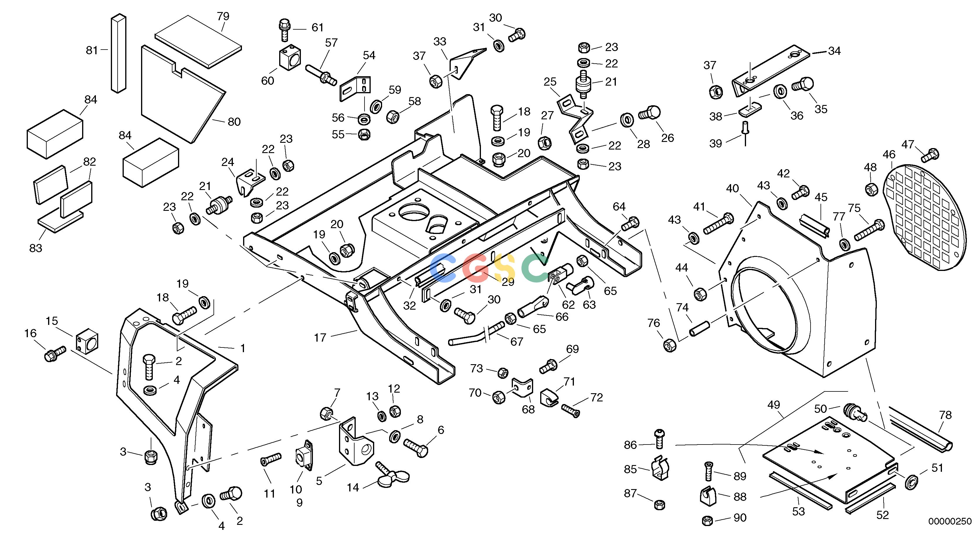 沃尔沃零件查询L40 Engine hood - FasteningTYPE 191, 192 SER NO - 10001910001-1920001NoneNoneNoneAutodata Volvo online