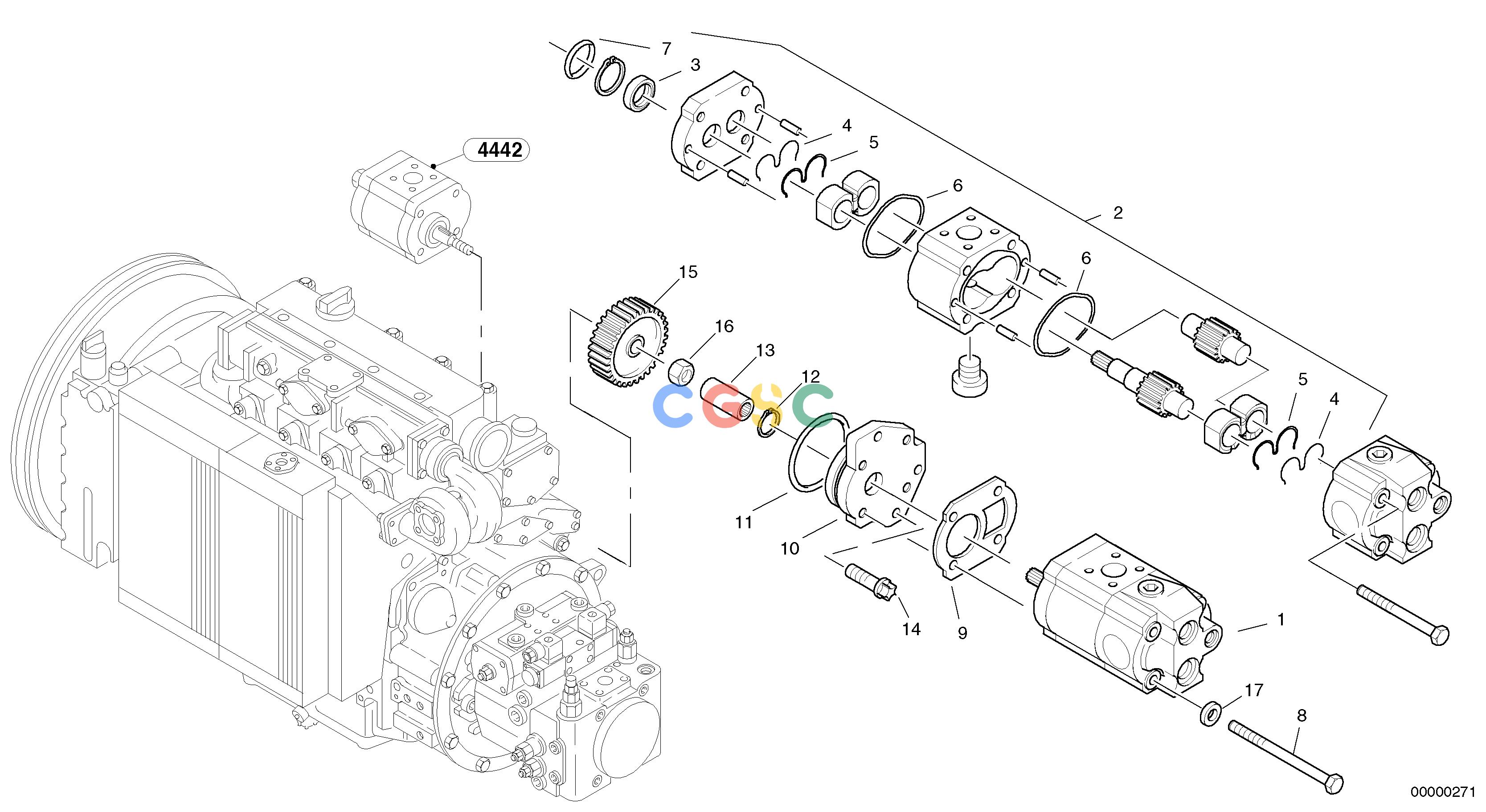 沃尔沃零件查询L40 Steering pumpTYPE 191, 192 SER NO - 10001910001-NoneNoneNoneNoneAutodata Volvo online