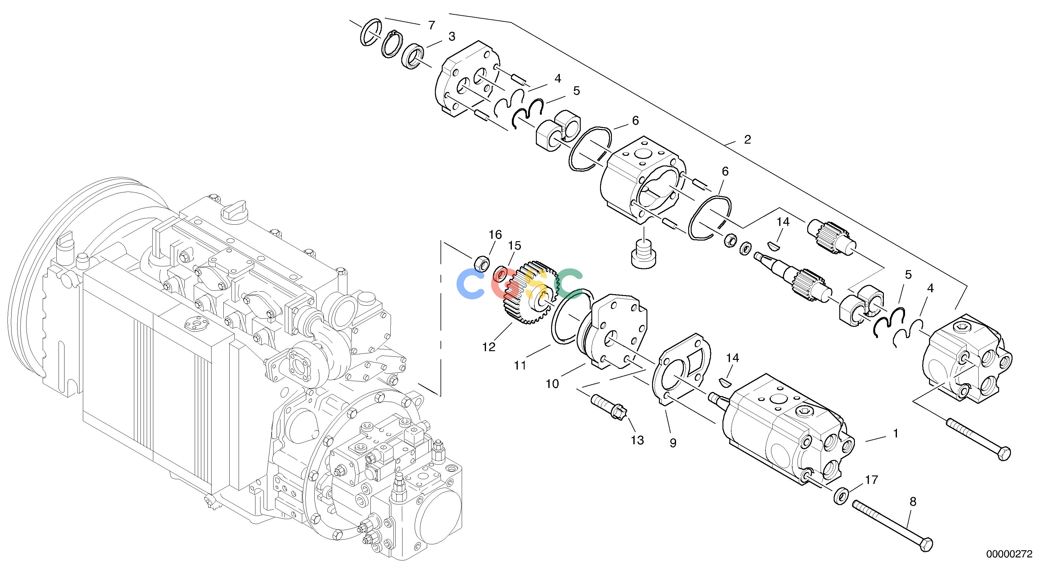 沃尔沃零件查询L40 Steering pumpTYPE 191, 192 SER NO - 10001920001-NoneNoneNoneNoneAutodata Volvo online