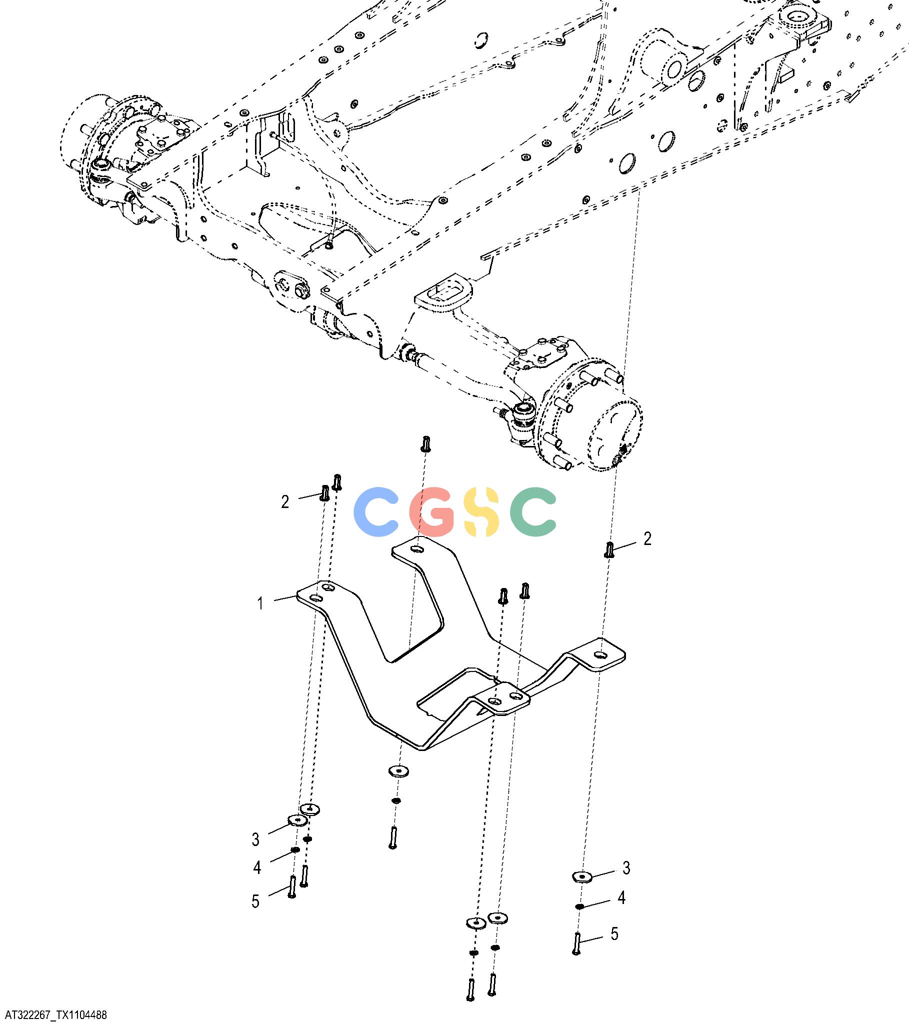 约翰迪尔零件查询310SK TC - BACKHOE, LOADER Engine GuardEPC John Deere online