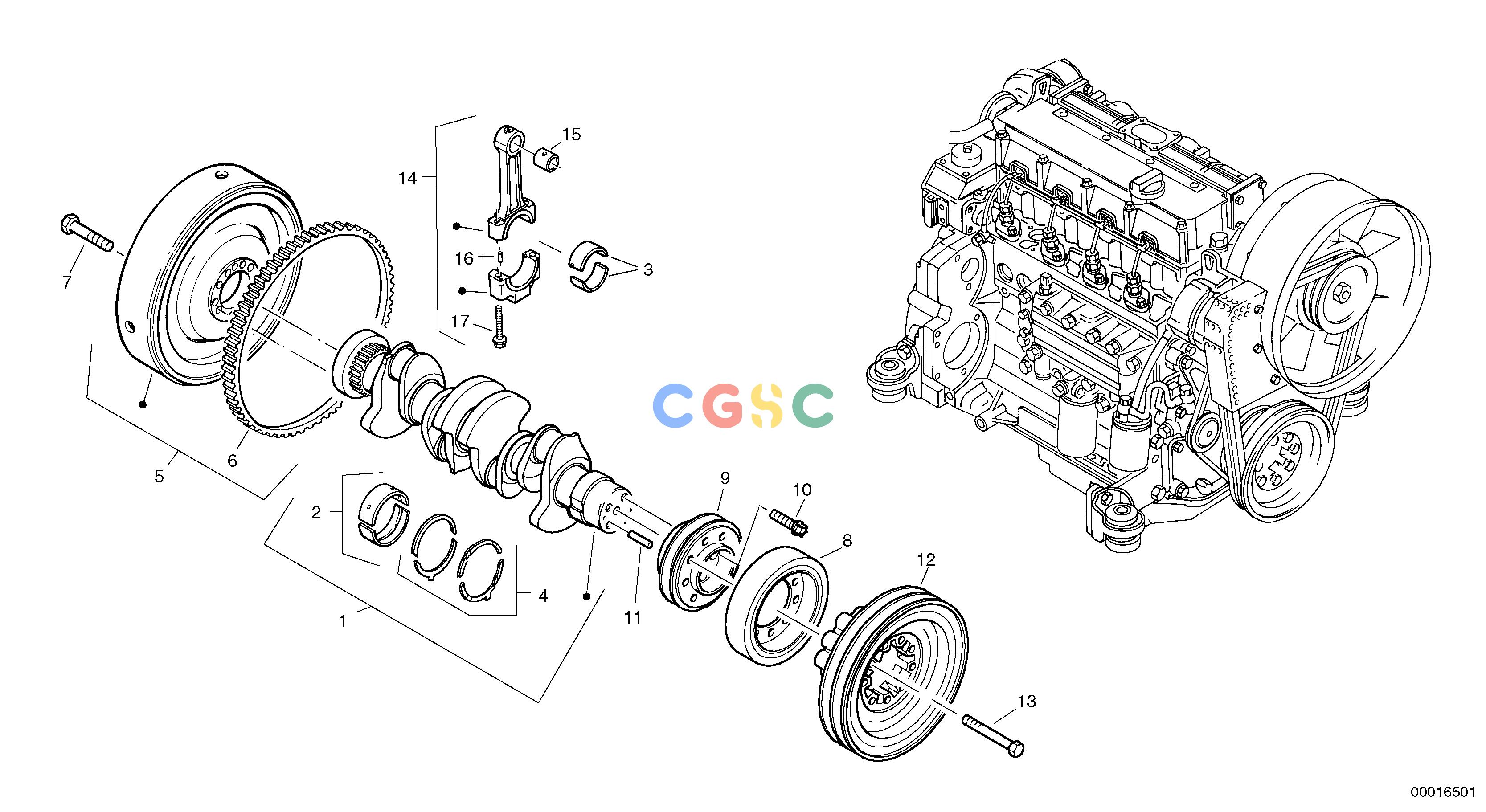 沃尔沃零件查询L40 CrankshaftTYPE 191, 192 SER NO - 10001910001-1920001NoneNoneNoneAutodata Volvo online