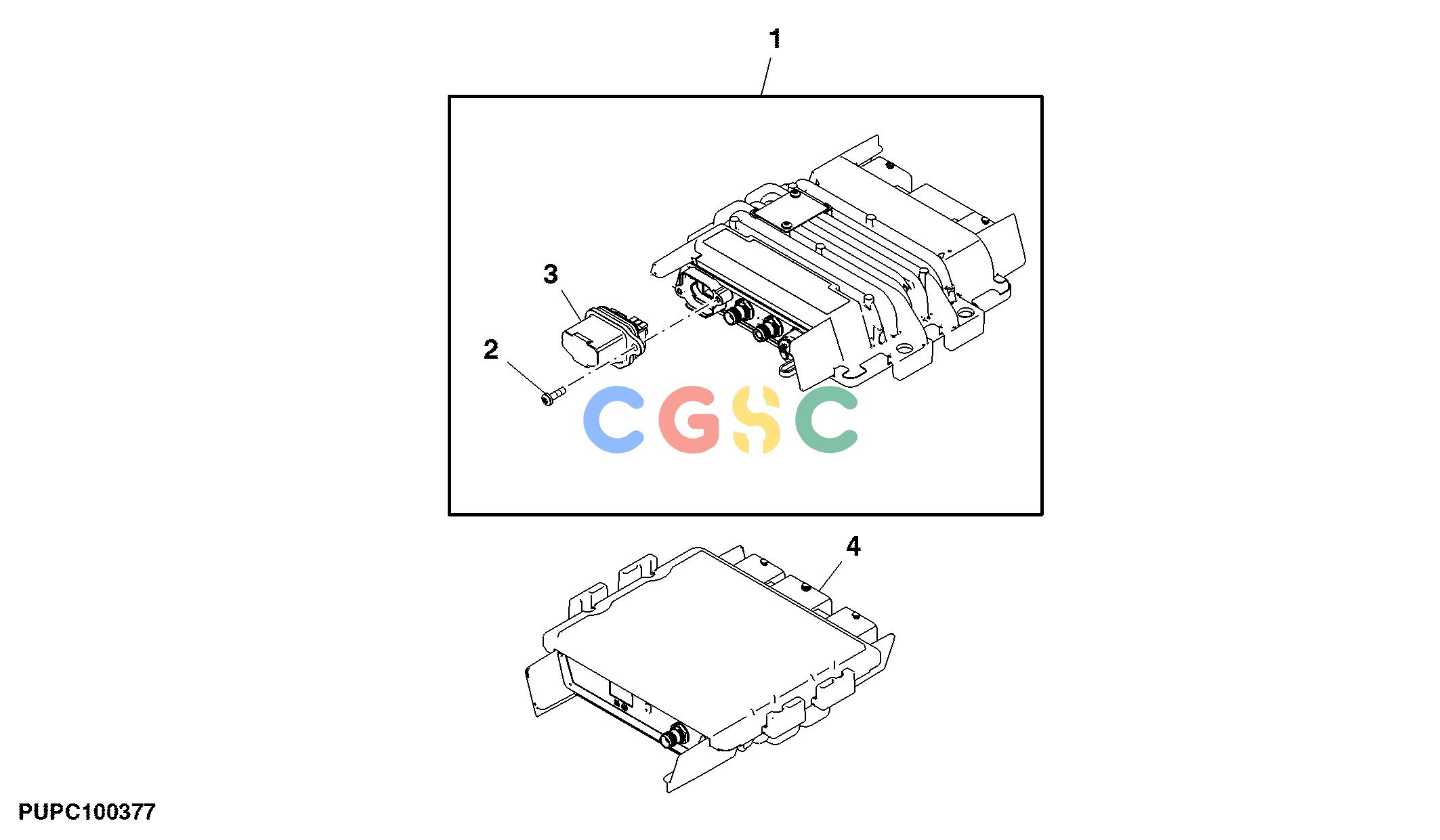 约翰迪尔零件查询310SK TC - BACKHOE, LOADER JDLink™ Modular Telematics Gateway and Satellite Module ControllerEPC John Deere online