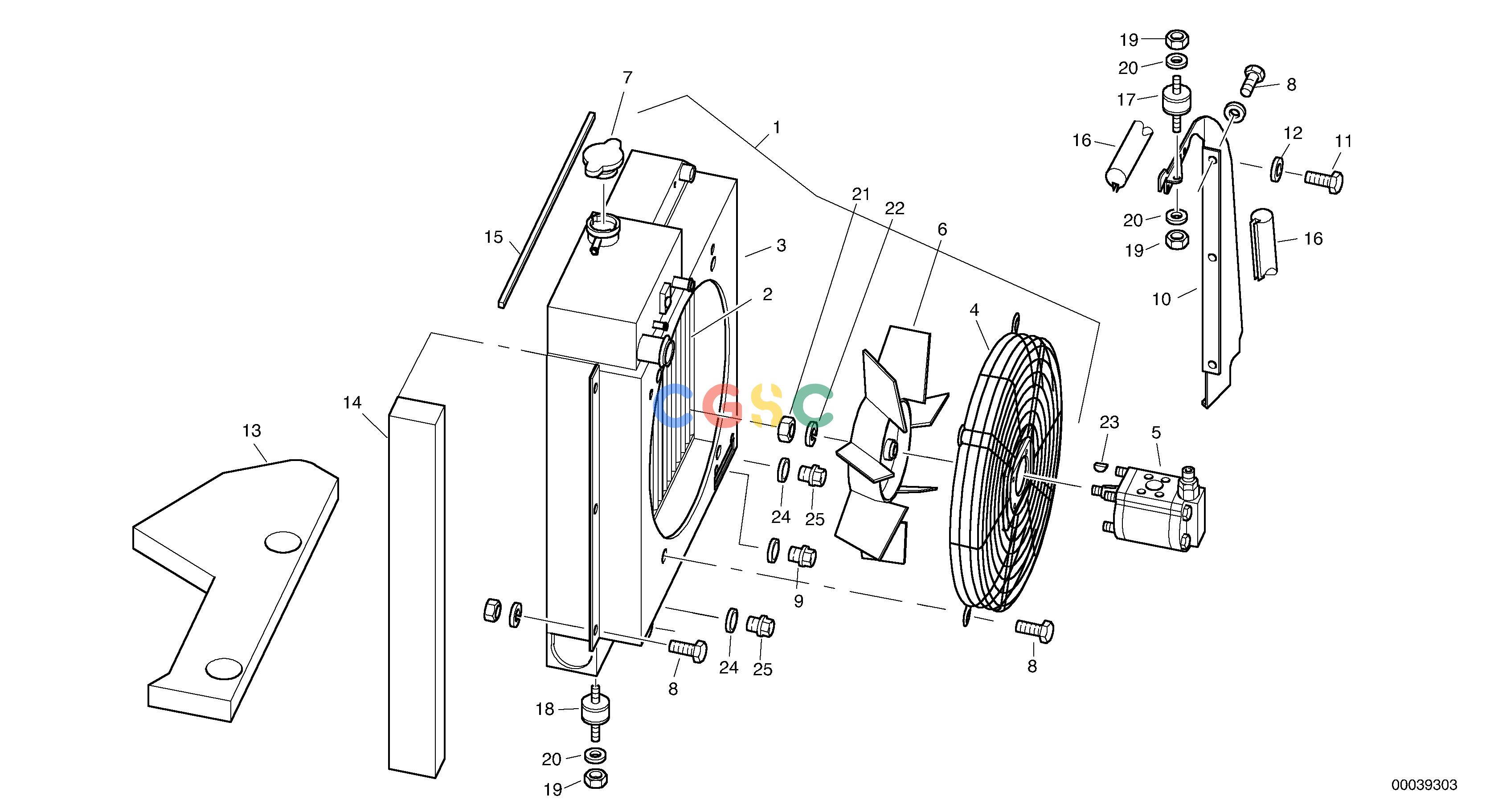 沃尔沃零件查询L45B Cooler with attaching partsTYPE 194, 195 SER NO - 14991941001--1951001-NoneNoneNoneAutodata Volvo online