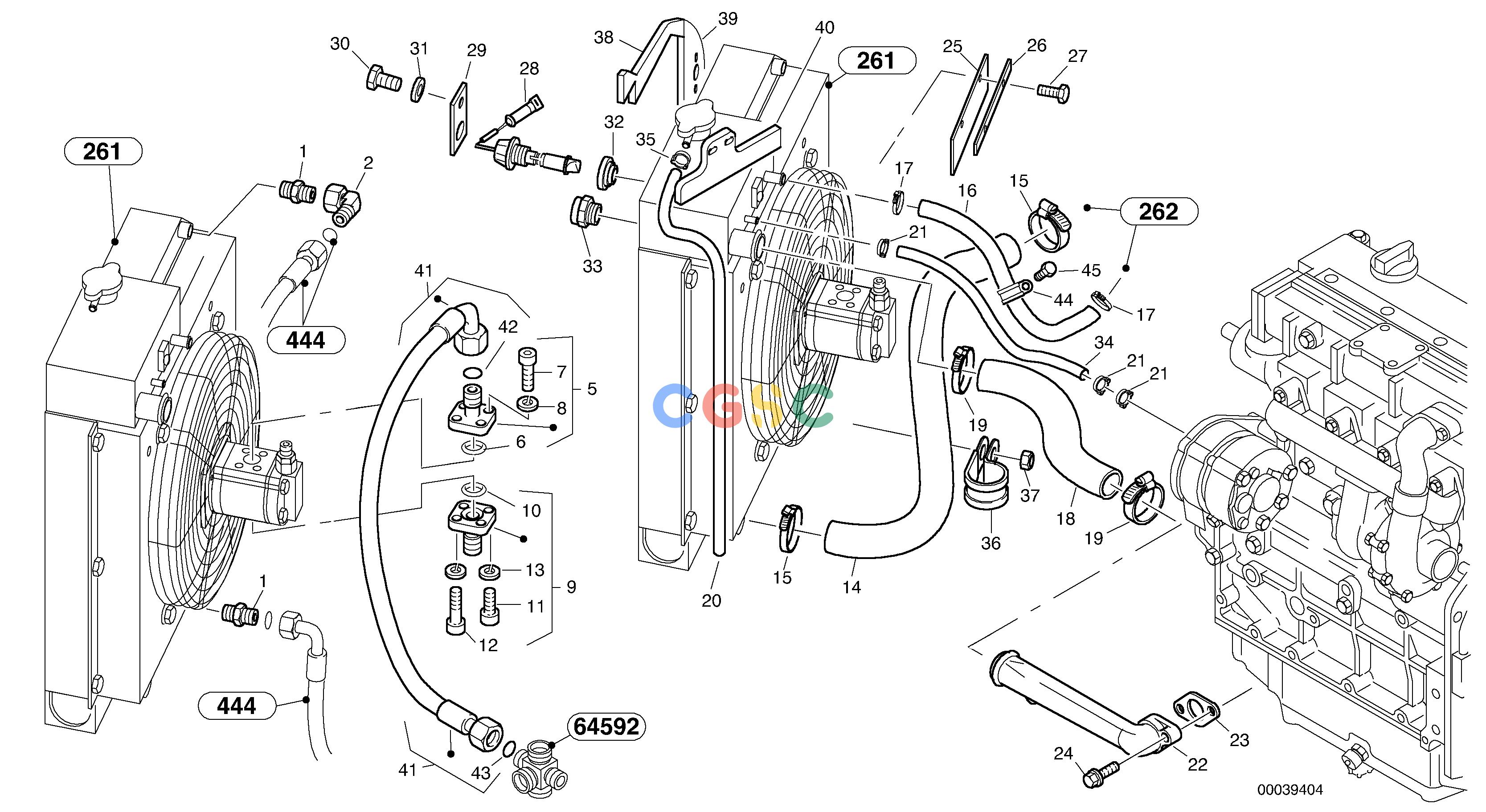 沃尔沃零件查询L45B Cooling pipesTYPE 194, 195 SER NO - 14991941001--1951001-NoneNoneNoneAutodata Volvo online
