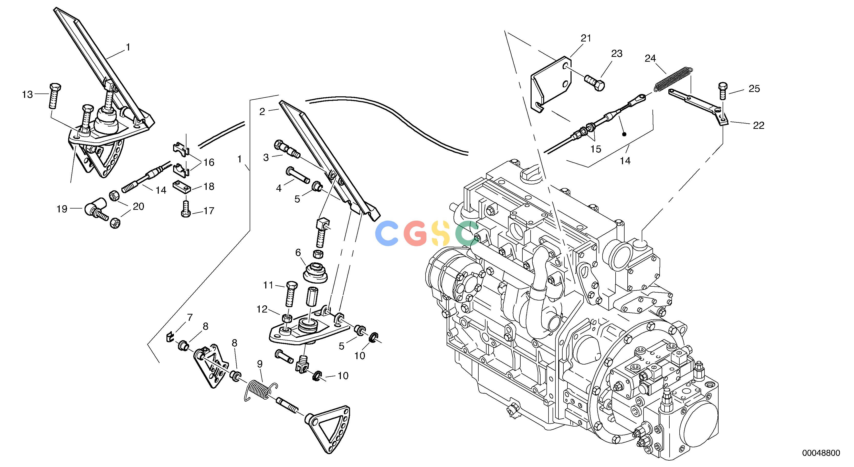 沃尔沃零件查询L45B Speed controlTYPE 194, 195 SER NO - 14991941001--1951001-NoneNoneNoneAutodata Volvo online