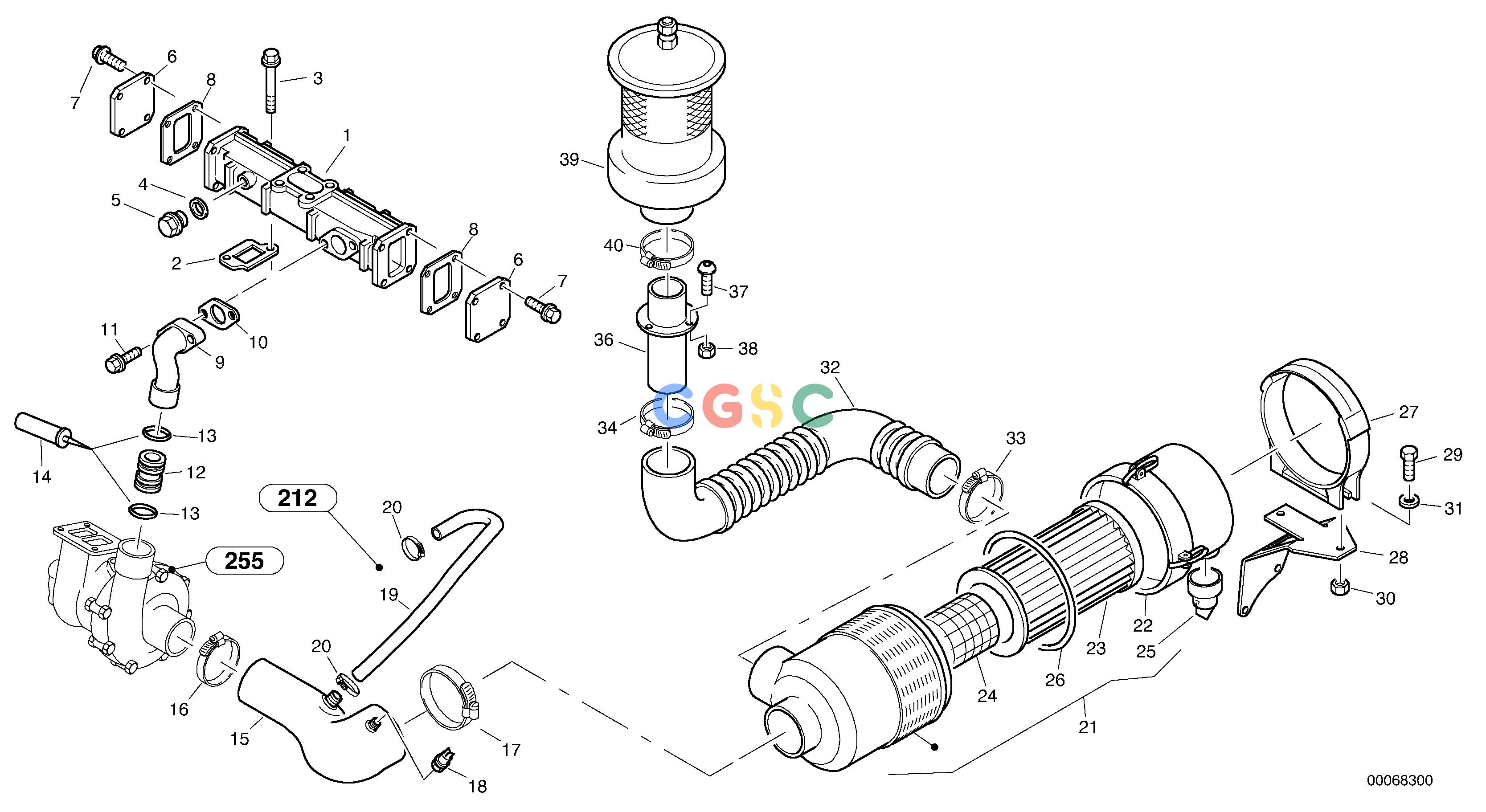 沃尔沃零件查询L45B Pre-filter - Turbo IITYPE 194, 195 SER NO - 14991941001--1951001-NoneNoneNoneAutodata Volvo online