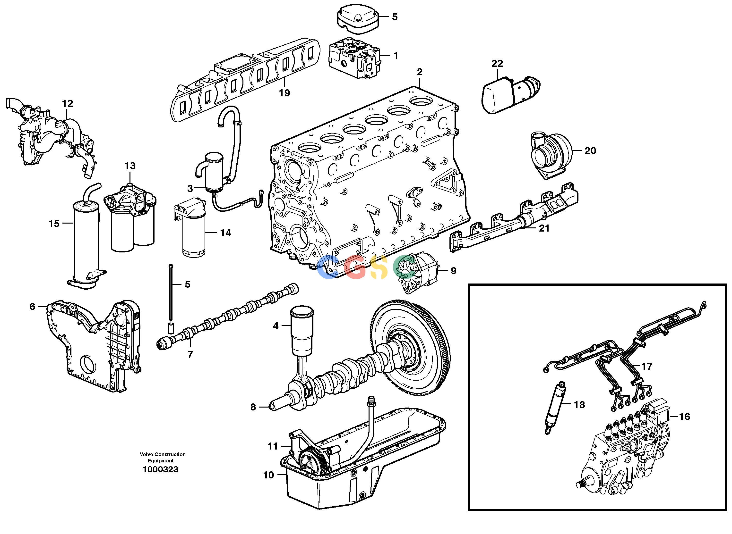 沃尔沃零件查询A30D EngineS/N -11999, - 60093 USA S/N-72999 BRAZIL NoneNoneNoneAutodata Volvo online
