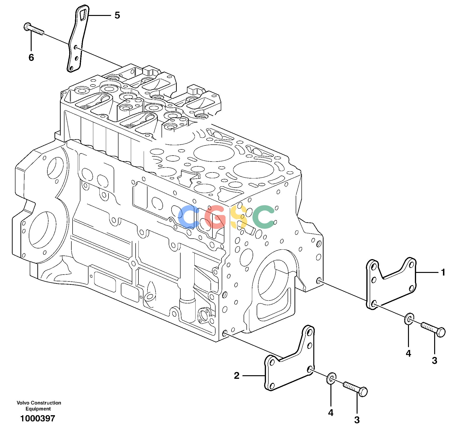 沃尔沃零件查询P8720B Engine mountingP8720B ABG S/N 702170 - NoneNoneNoneAutodata Volvo online
