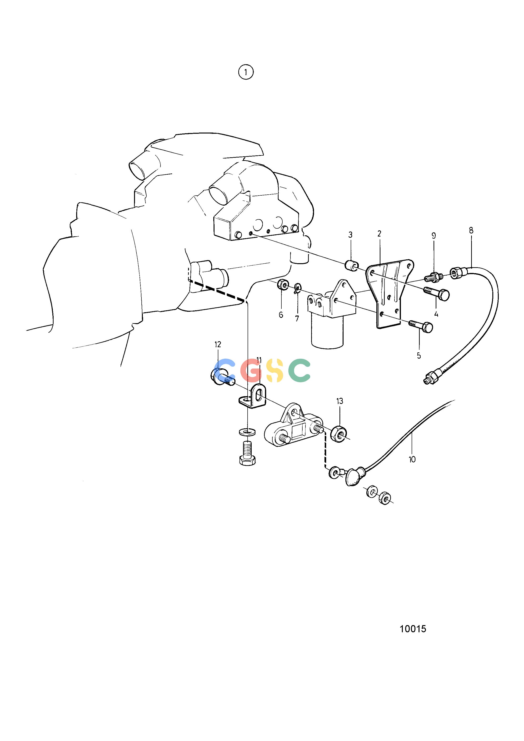 沃尔沃零件查询430; 430A; 430B; 431A; 431B; 432A; 434A; 500B; 501B; 570A; 572A; 740B; DP-A; DP-A1; DP-A2; DP-C; DP-C1; DP-C1 1.95; DP-C1 2.30; DP-D; DP-D1; DP-D1Miscellaneous EquipmentMounting Kit, Fresh Water CoolingEPC Volvo Penta Parts catalog