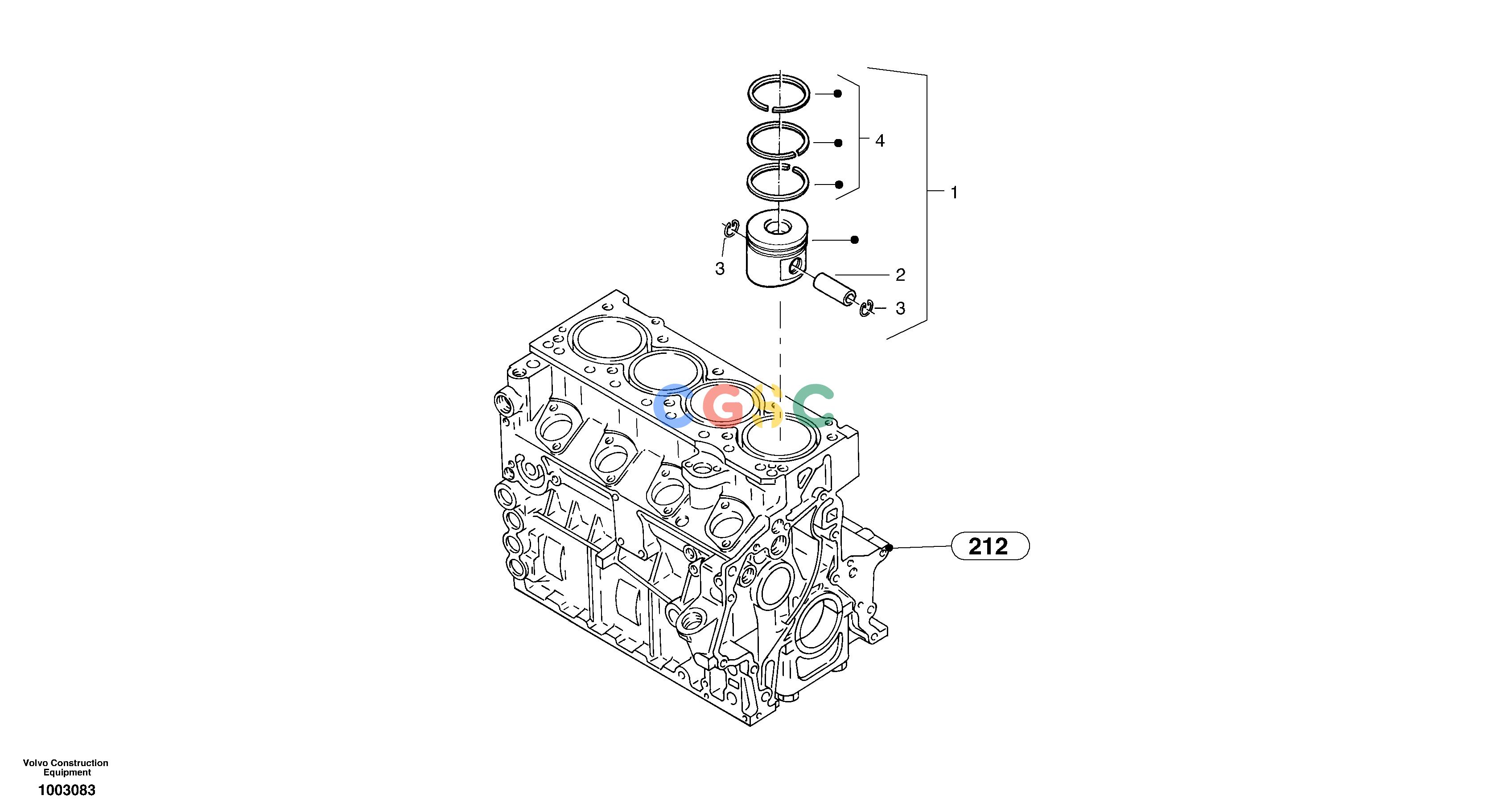 沃尔沃零件查询L35B Cylinder bush and pistonTYPE 186, 187, 188, 189 SER NO 3000 - 600011306228,11309261-11308624NoneNoneNoneAutodata Volvo online
