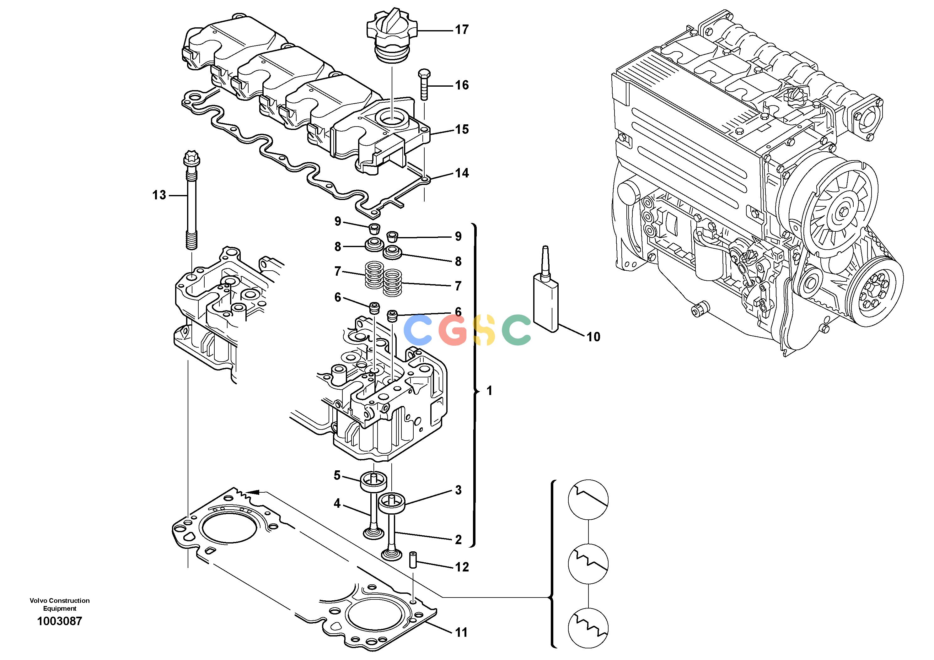 沃尔沃零件查询L25B Cylinder headTYPE 175, S/N 0500 - TYPE 176, S/N 0001 -ENGINE 11306226-ENGINE 11308622NoneNoneNoneAutodata Volvo online