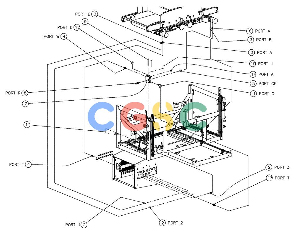 凯斯零件查询(438) - FLEX-AIR APPLICATOR - 2003 (3/03-10/03) (06-011) - HYDRAULIC GROUP, CONVEYORS Case Agriculture