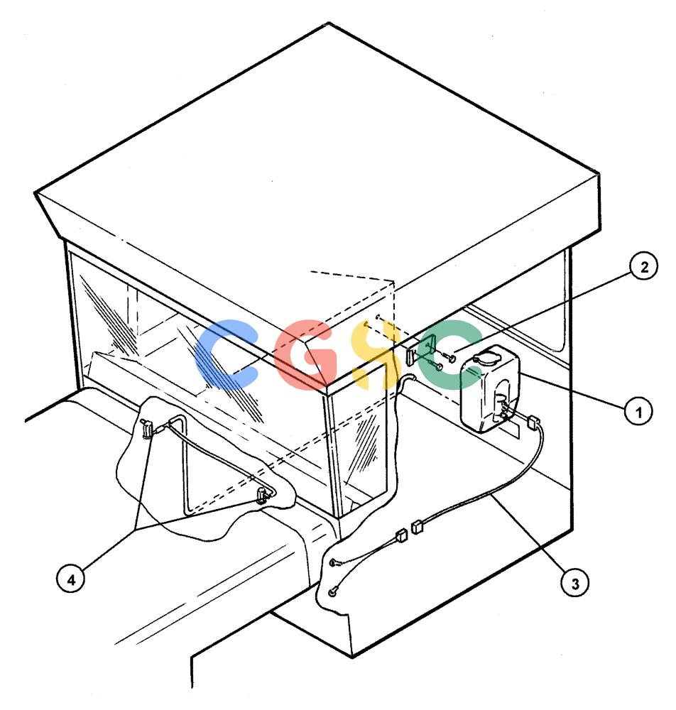 凯斯零件查询(4375) - TITAN FLOATER (5/98-8/99) (01-008) - WINDSHIELD WASHER ASSEMBLY Case Agriculture