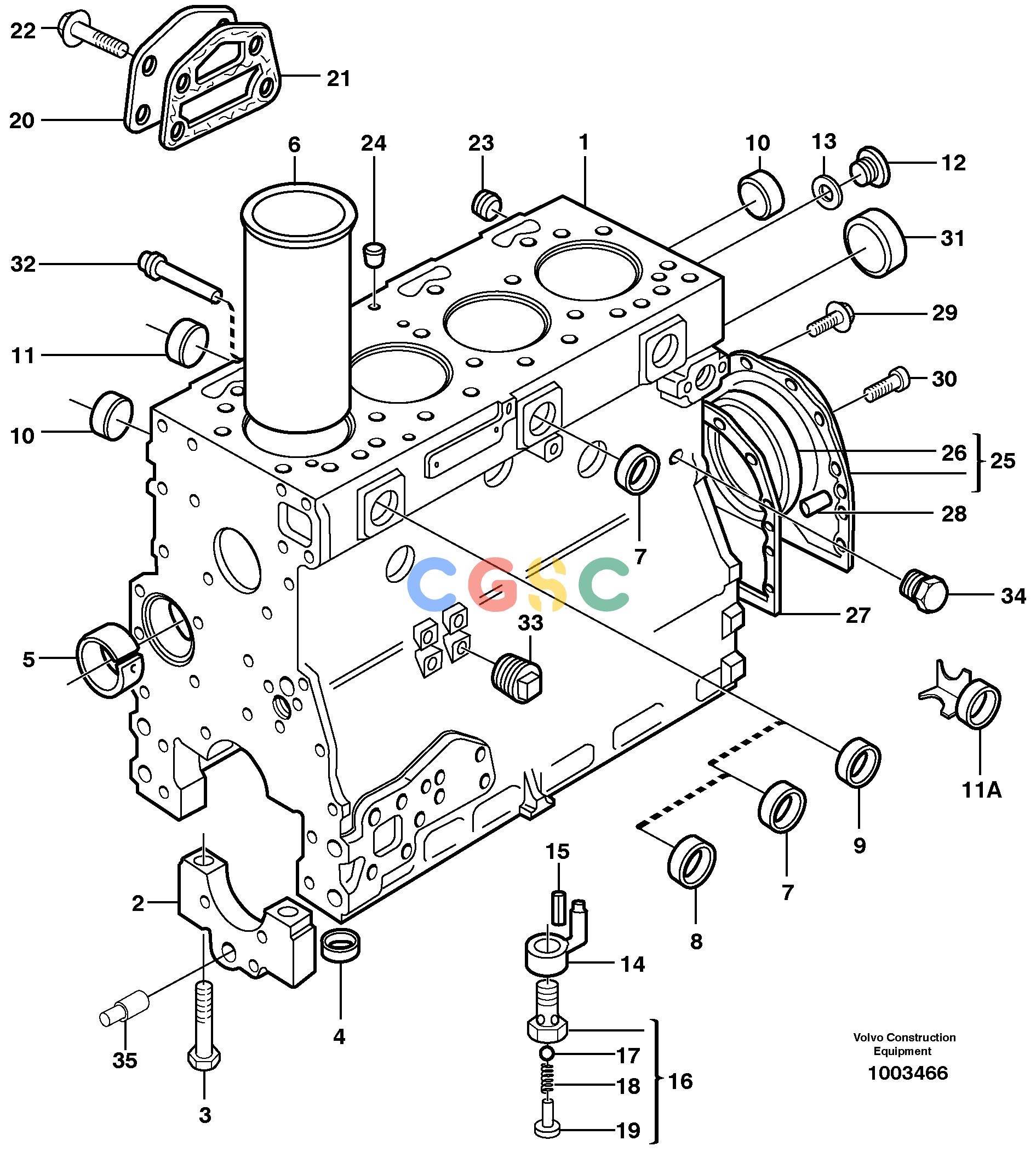沃尔沃零件查询EW160 Cylinder blockSER NO 1001-1912 NoneNoneNoneAutodata Volvo online