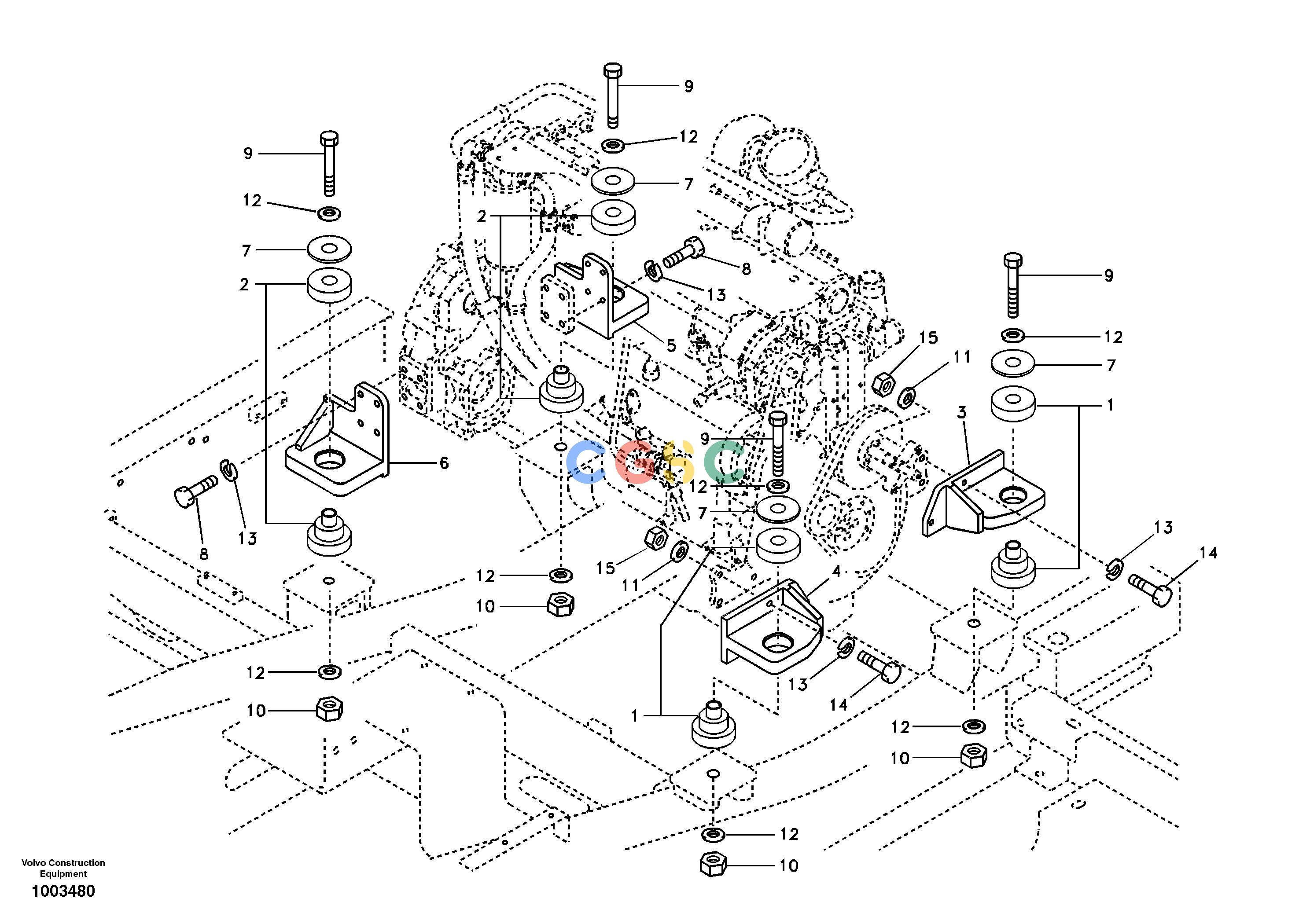 沃尔沃零件查询EC290B Engine mountNone8277459-NoneNoneNoneNoneAutodata Volvo online