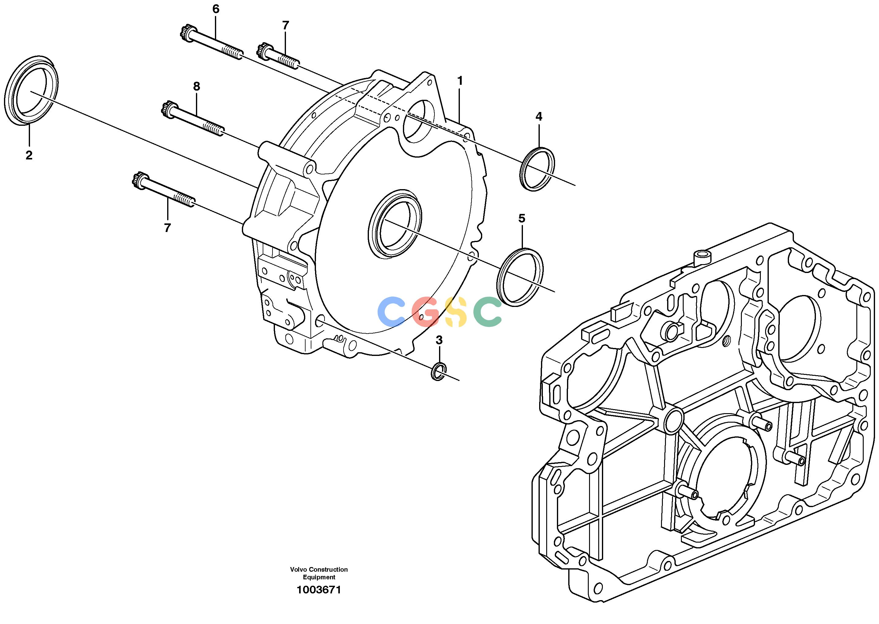纽荷兰零件查询(E35SR) - COMPACT CRAWLER EXCAVATOR ASN PX13-15001 (N6TN61732) (NA) (1/06-) (07-014) - VALVE ASSY, OVERLOAD RELIEF New Holland Constructuion