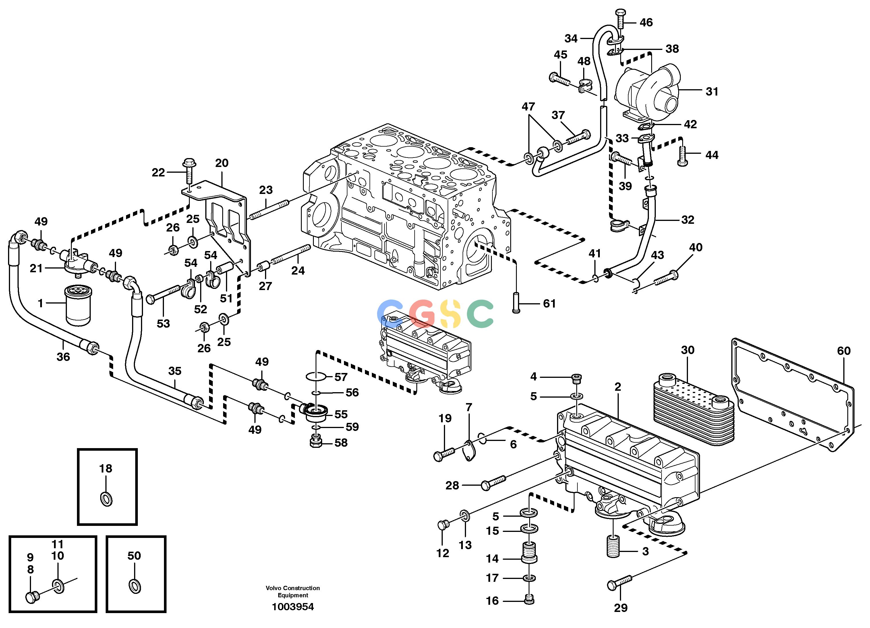 沃尔沃零件查询EC240B Lubricating oil systemNone8277587 S/N -10813-8278909 S/N 10814-NoneNoneNoneAutodata Volvo online
