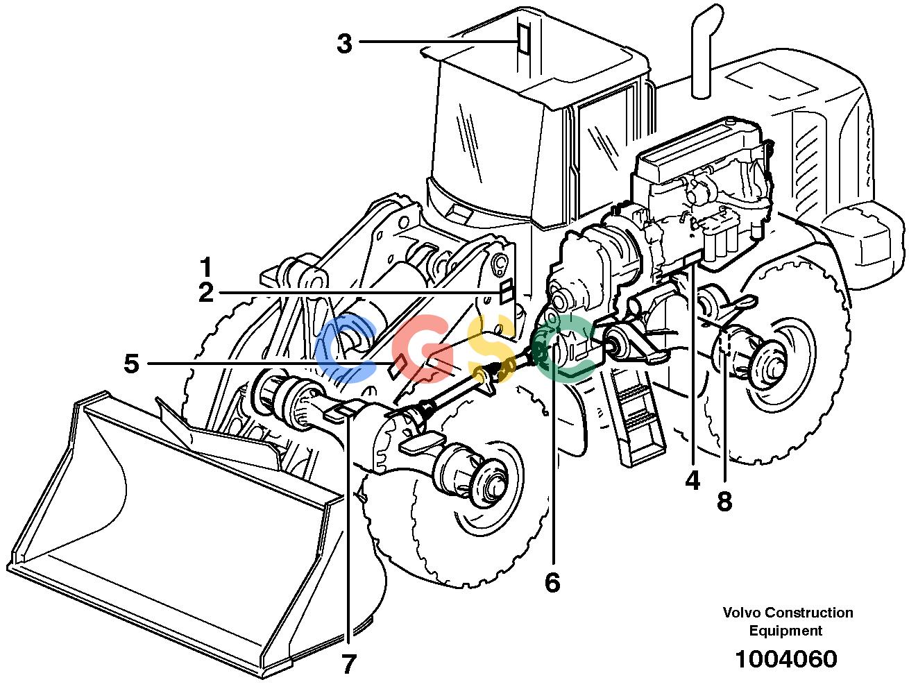 沃尔沃零件查询L70E Product identification plateNone NoneNoneNoneAutodata Volvo online