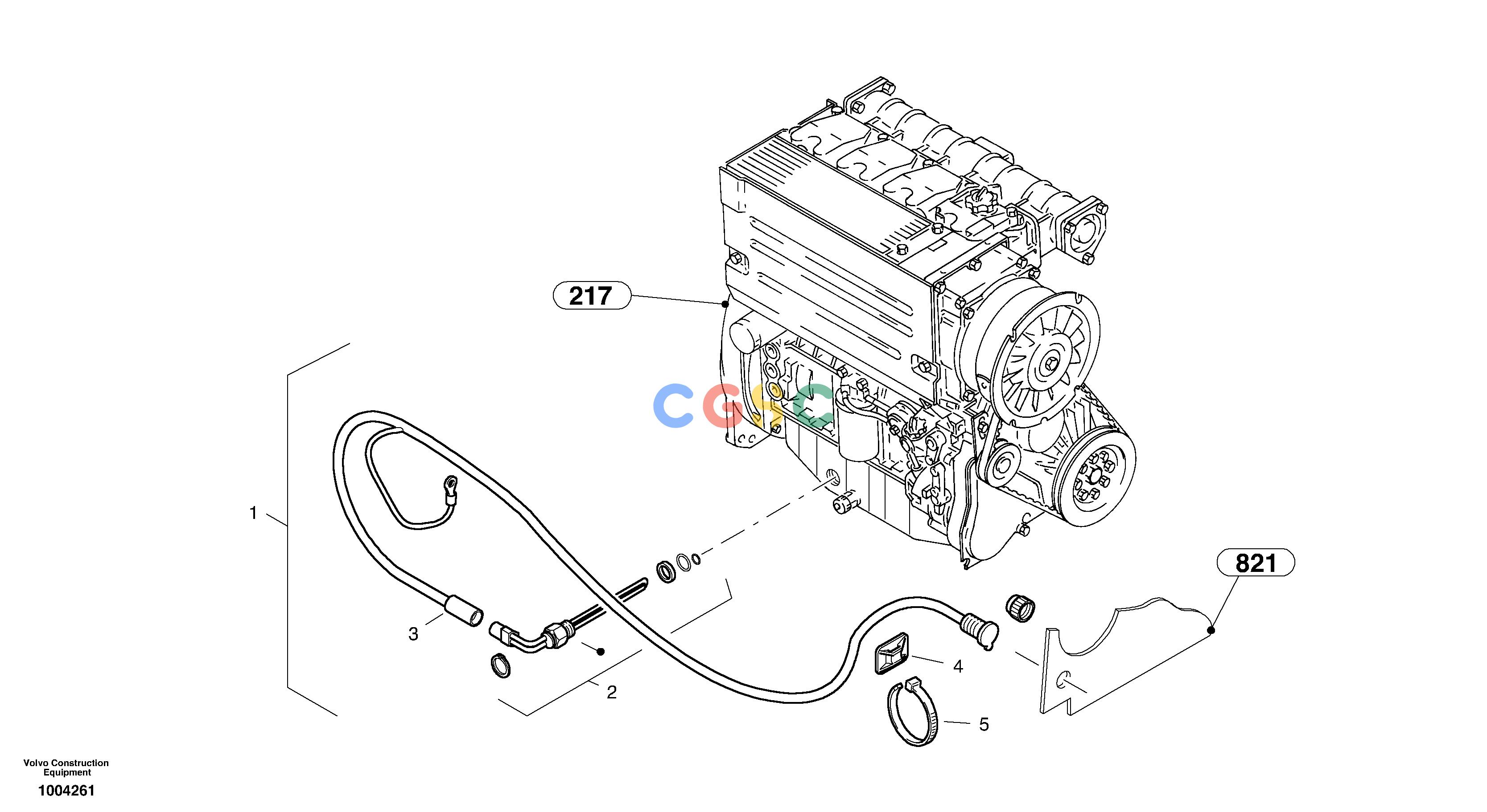 沃尔沃零件查询L25B Engine oil preheatingTYPE 175 SER NO - 0499 NoneNoneNoneAutodata Volvo online
