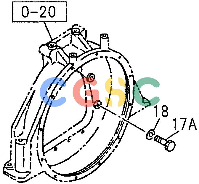 纽荷兰零件查询(E200SRLC) - CRAWLER EXCAVATOR BTW LA04-01506 - LA04-01625 (08-036) - CLUTCH New Holland Constructuion