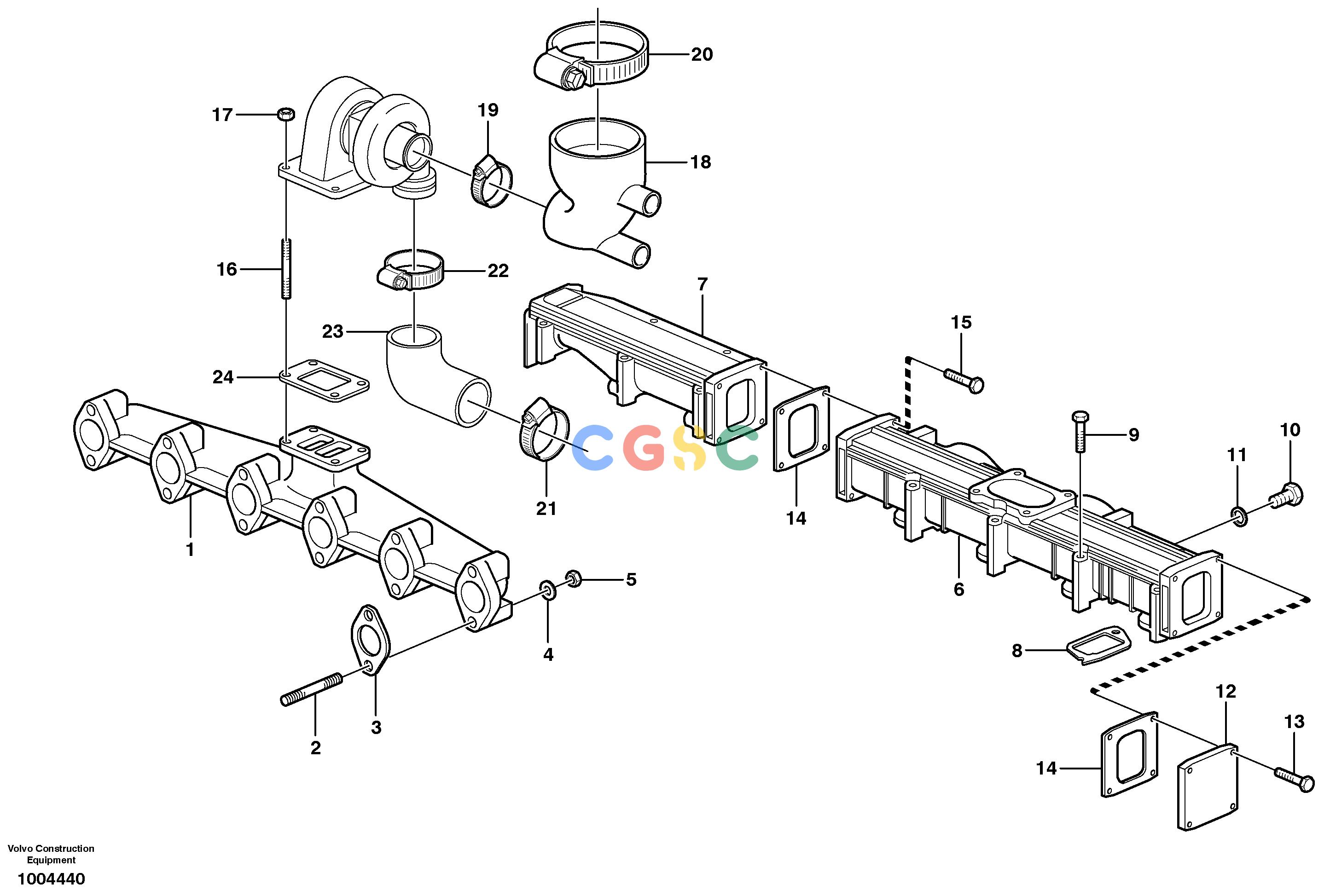 沃尔沃零件查询EC290B Inlet manifold and exhaust manifoldNone8278459 S/N -10972-8278906 S/N 10973-NoneNoneNoneAutodata Volvo online