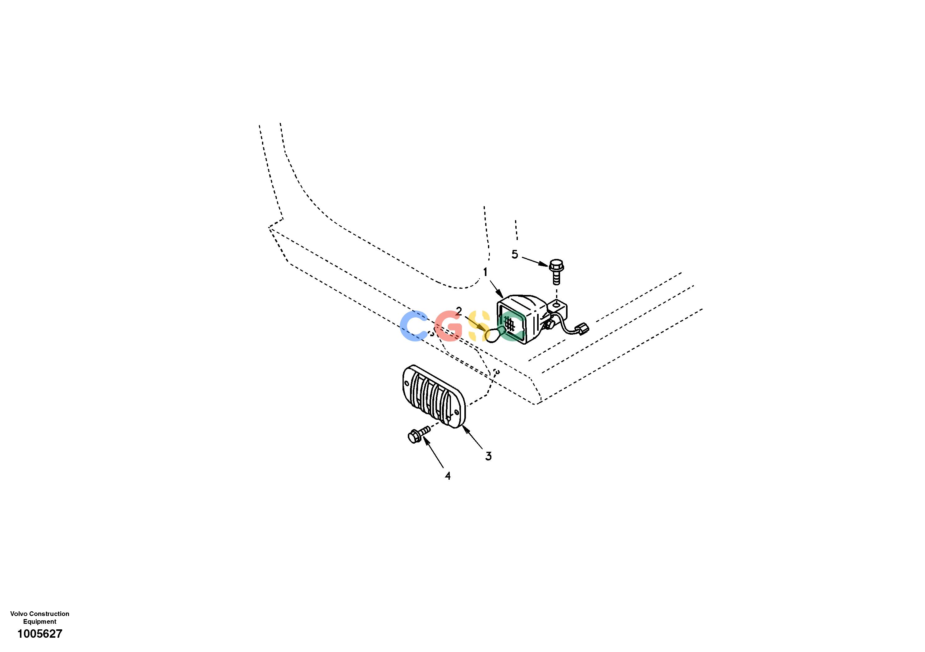 沃尔沃零件查询EC210 Lighting, frontNone NoneNoneNoneAutodata Volvo online