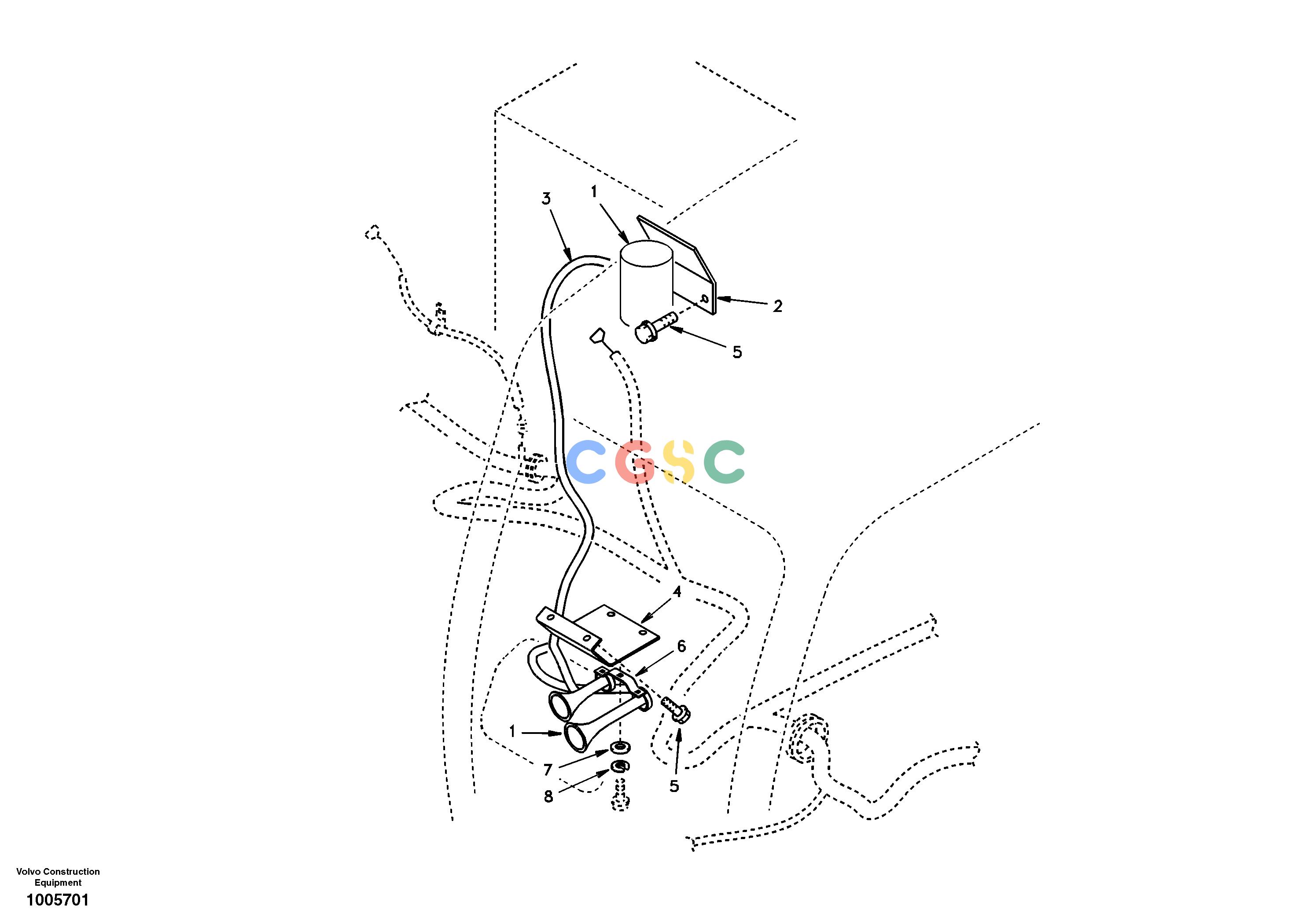 沃尔沃零件查询EC210 HornNone NoneNoneNoneAutodata Volvo online