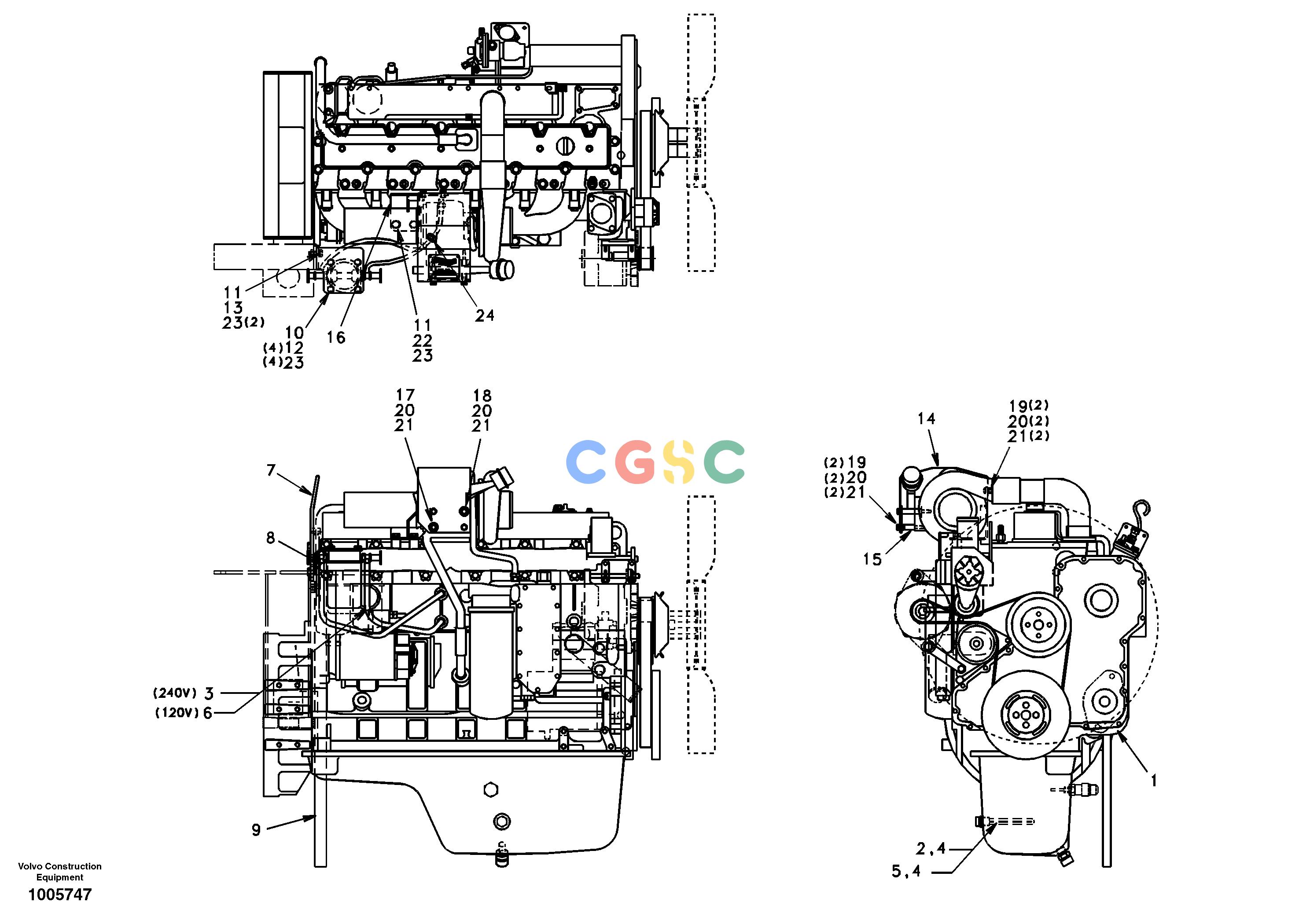 沃尔沃零件查询EC240 EngineNoneDE04B001-DE04B002NoneNoneNoneAutodata Volvo online