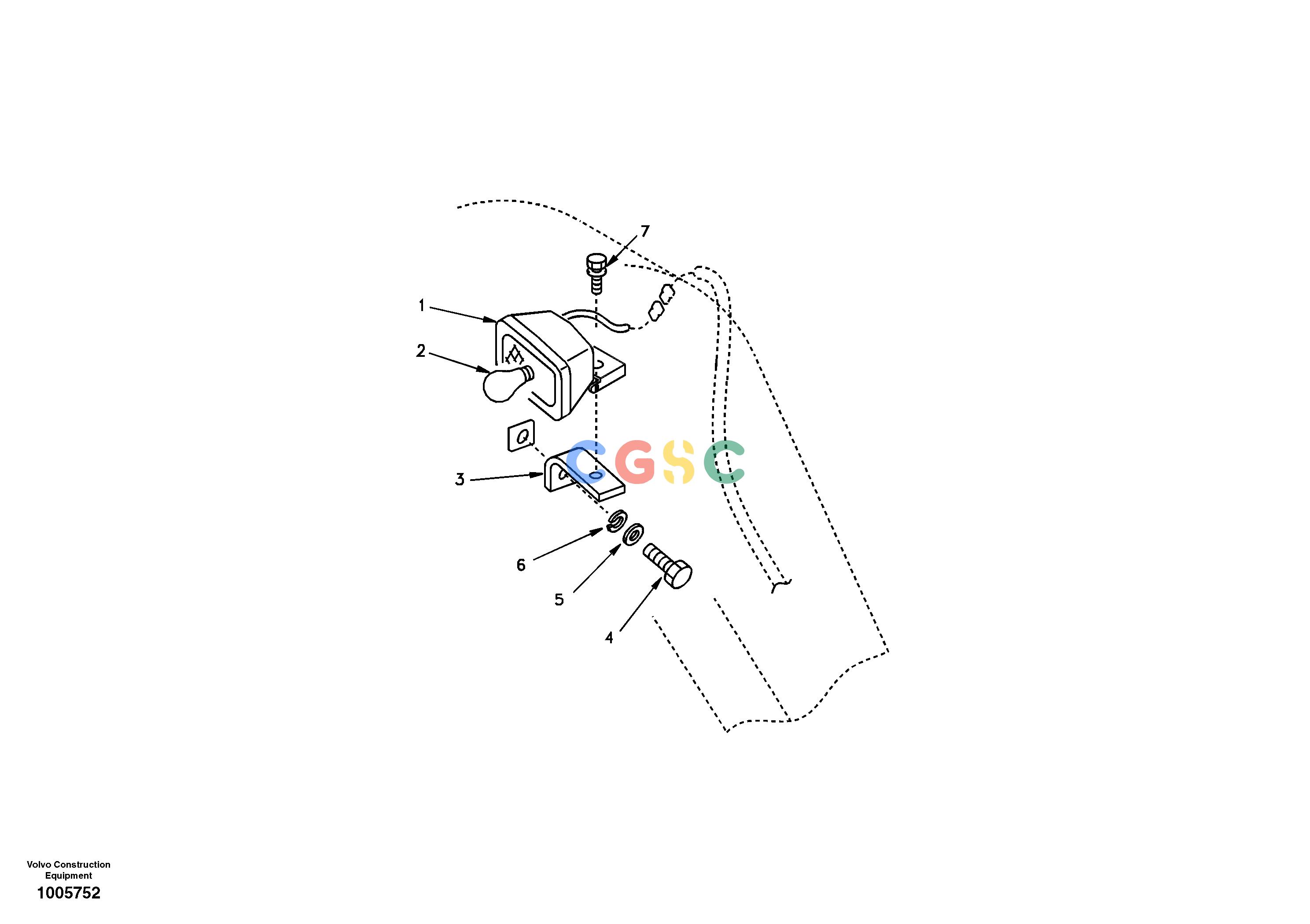 沃尔沃零件查询EC240 Working lamp on boomNone NoneNoneNoneAutodata Volvo online