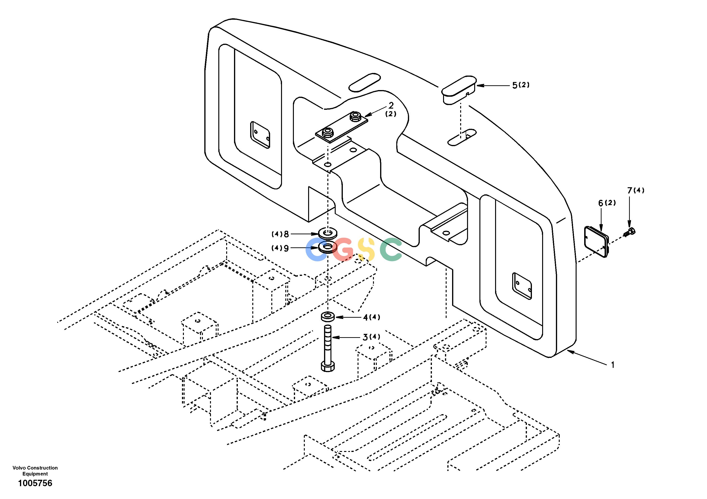 沃尔沃零件查询EC240 CounterweightsNoneDE13A001-DE13A003NoneNoneNoneAutodata Volvo online