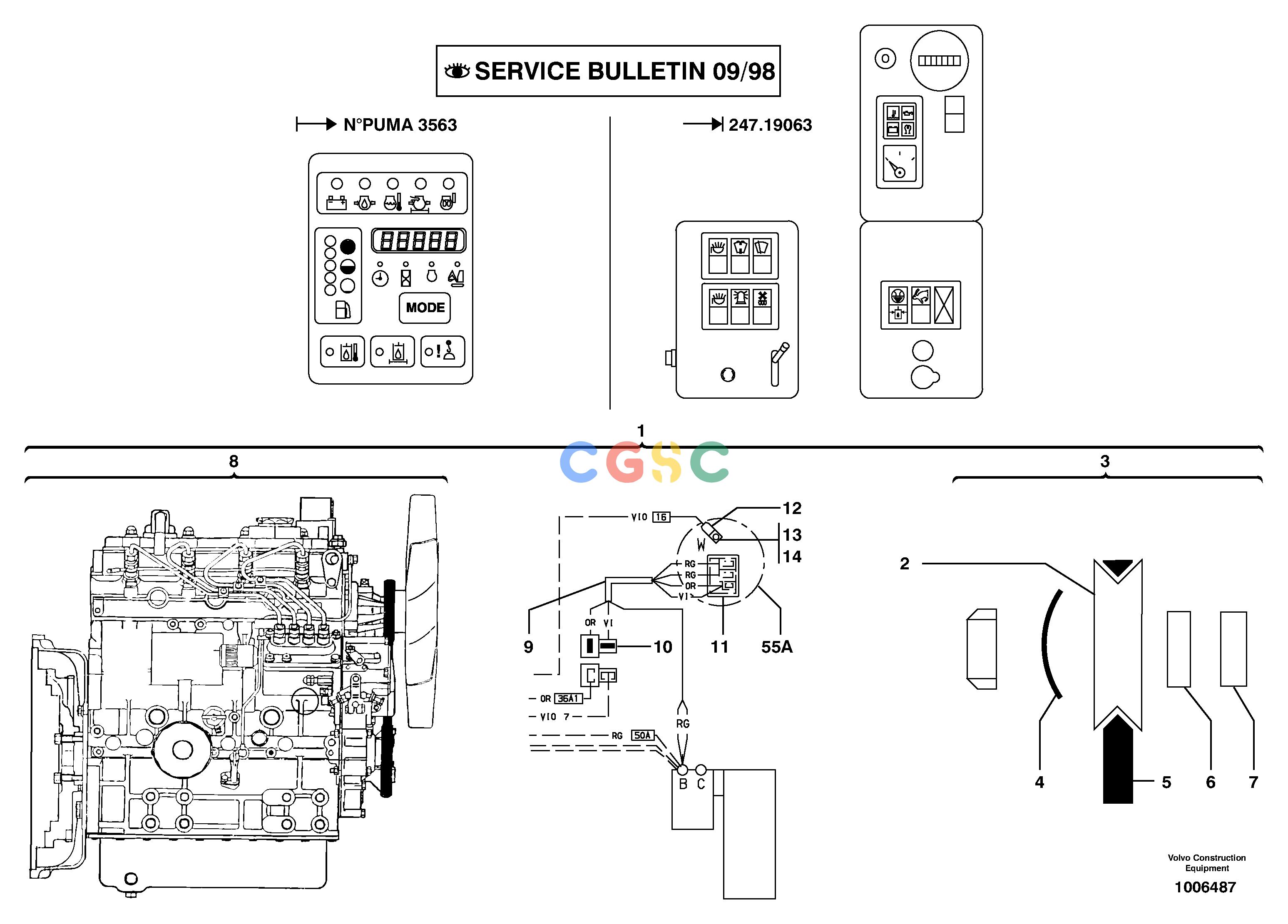 沃尔沃零件查询EC50 Diesel engineTYPE 247247.10151 247.19063-NoneNoneNoneNoneAutodata Volvo online