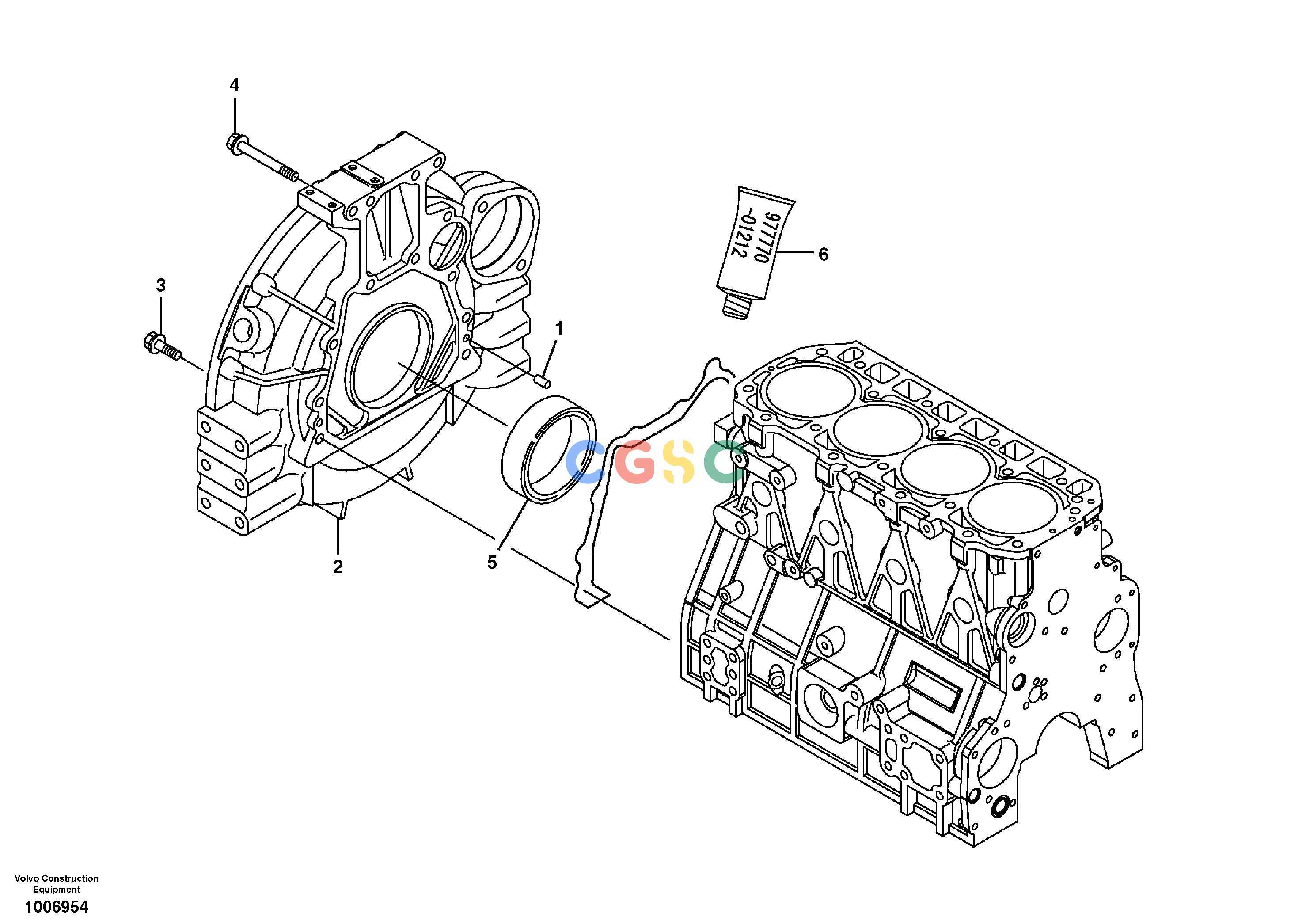 沃尔沃零件查询EW55B Flywheel housingNone8278942-8278943NoneNoneNoneAutodata Volvo online