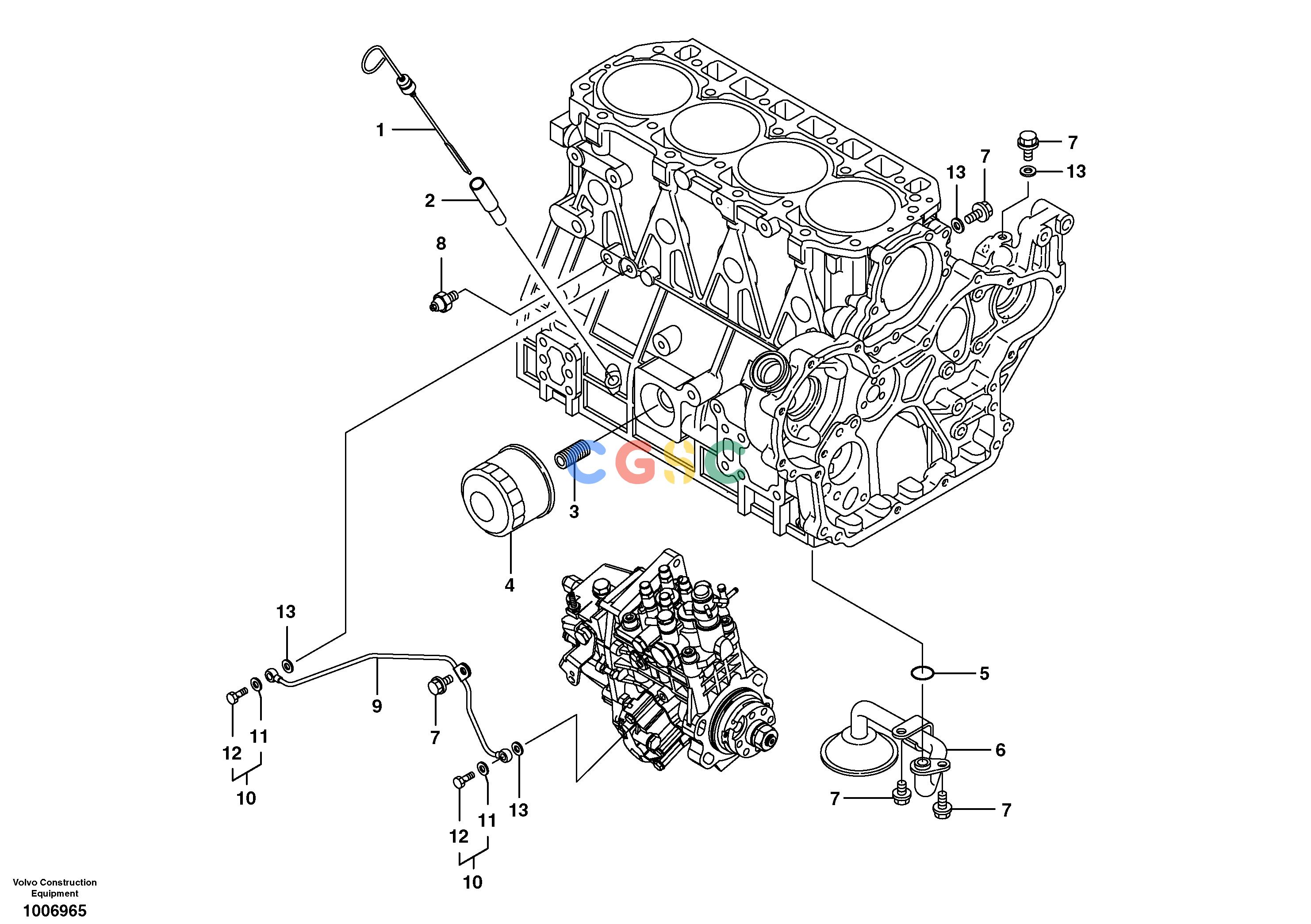 纽荷兰零件查询(E70SR) - MIDI CRAWLER EXCAVATOR ASN YT04-07175 (07-057) - JOINT ASSY, SWIVEL (DOZER) New Holland Constructuion