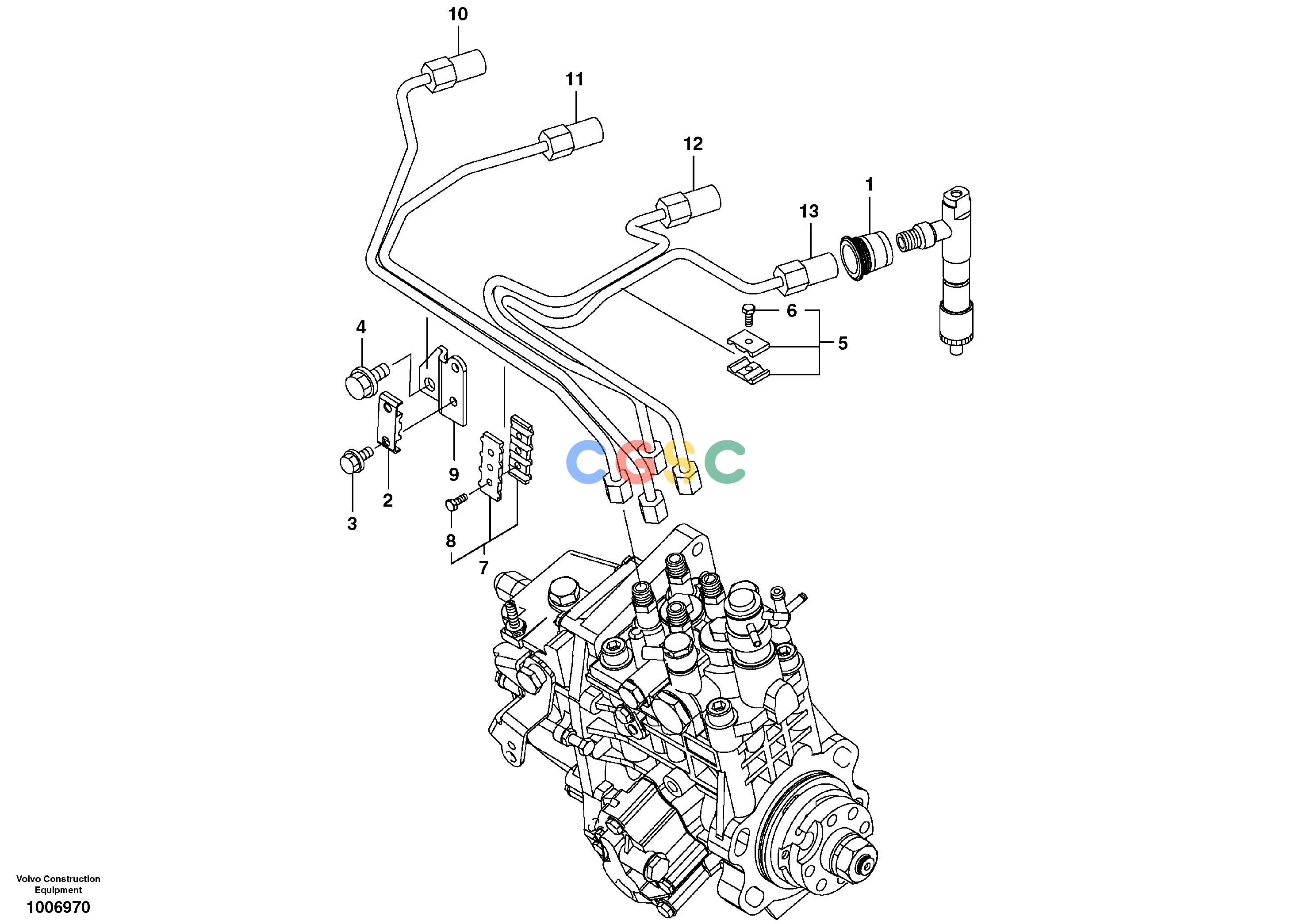 沃尔沃零件查询EW55B Fuel pipes-injectorNone8278942-8278943NoneNoneNoneAutodata Volvo online